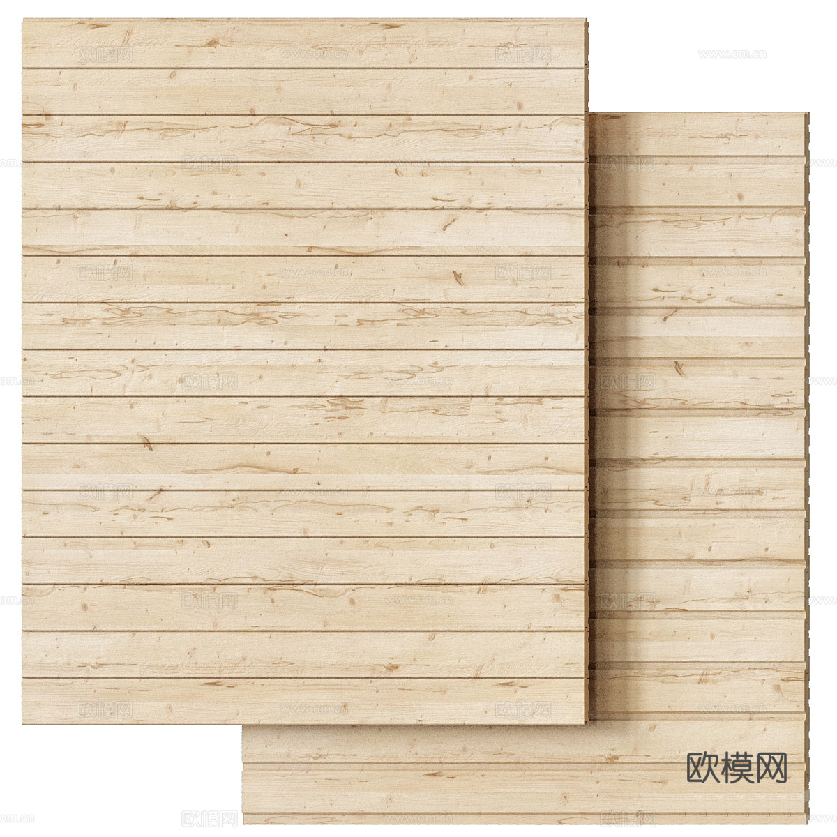 新中式木质元件 木质构件 栅栏3d模型