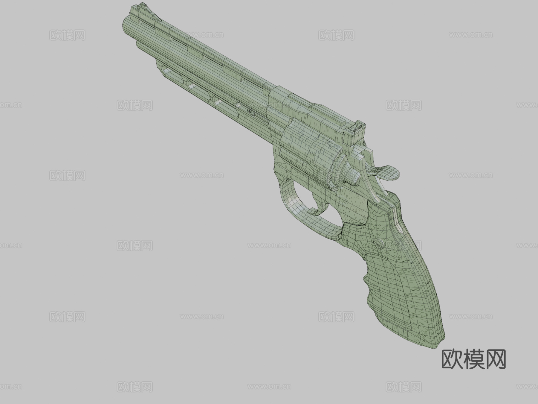 柯尔特蟒蛇3573d模型