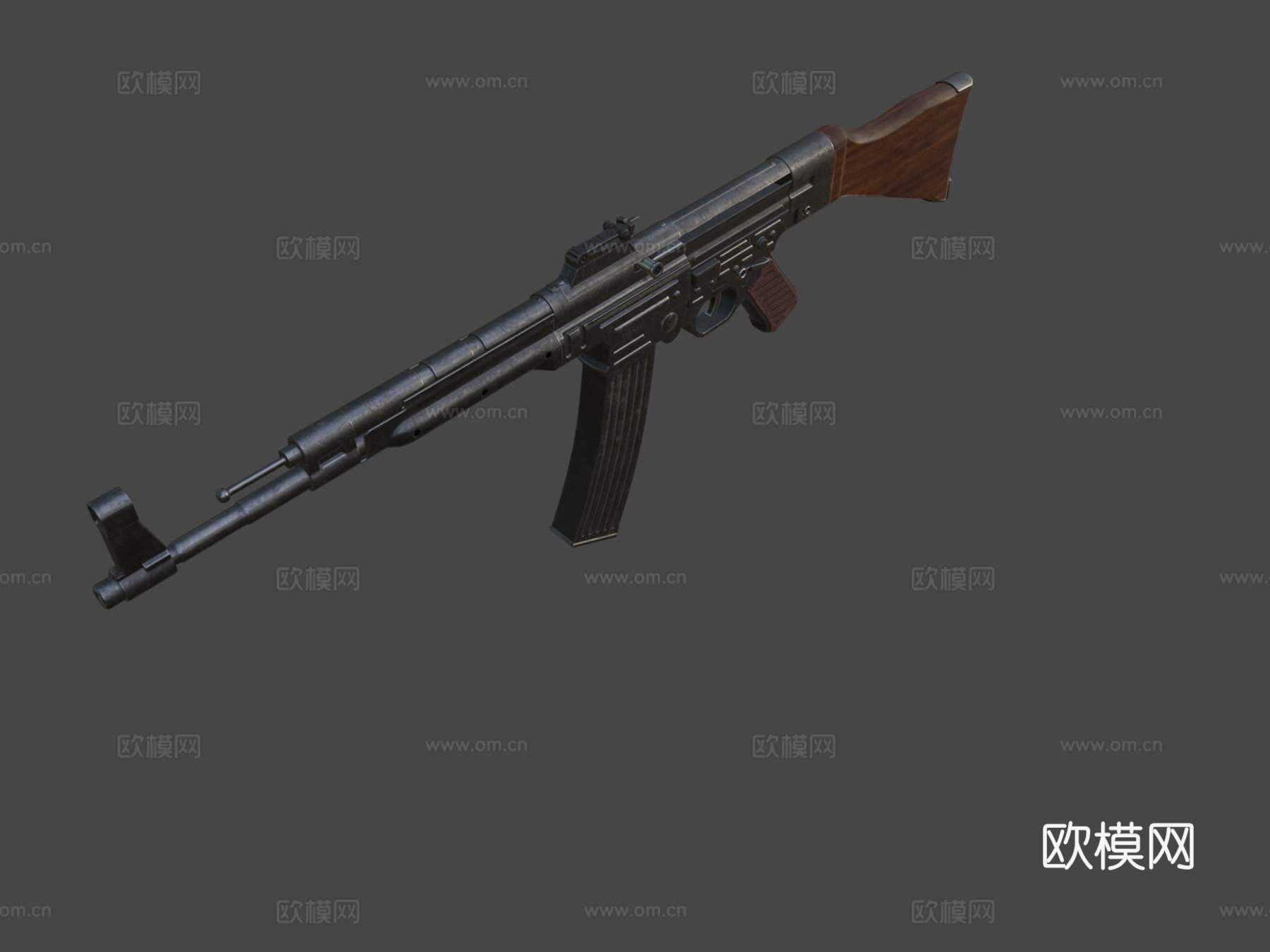 Stg44突击步枪3d模型