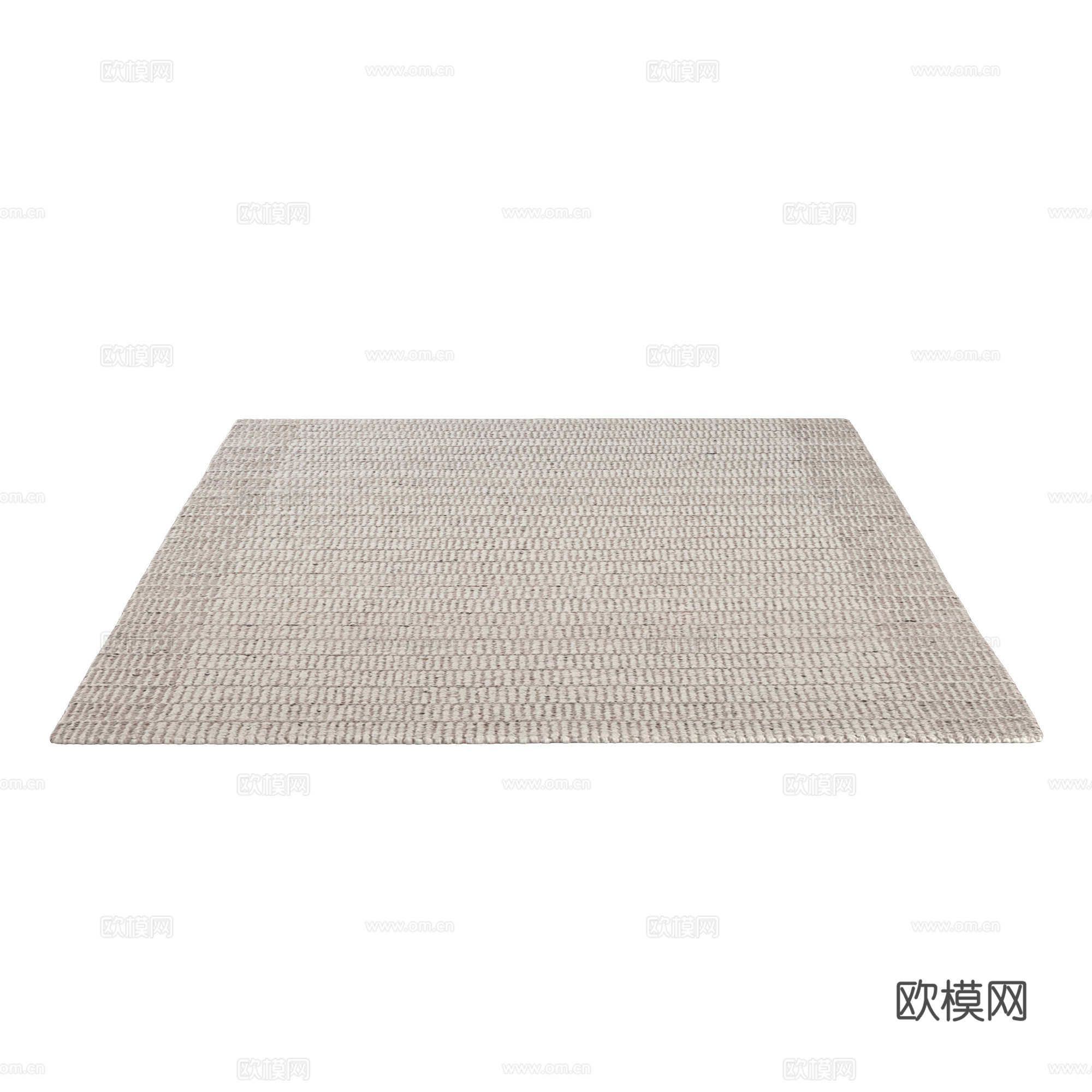 现代布艺地毯3d模型