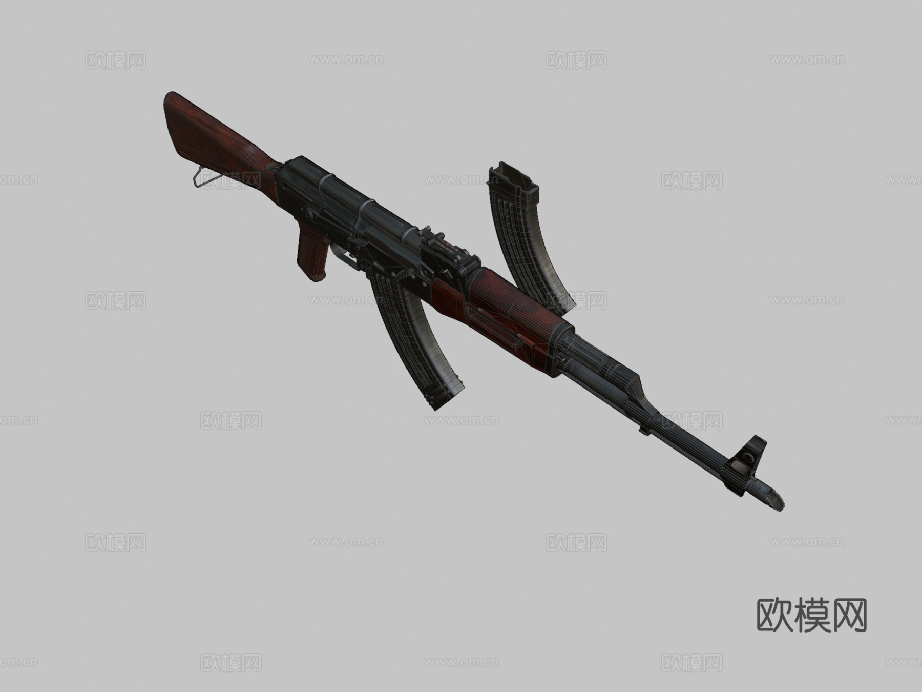 AKM3d模型