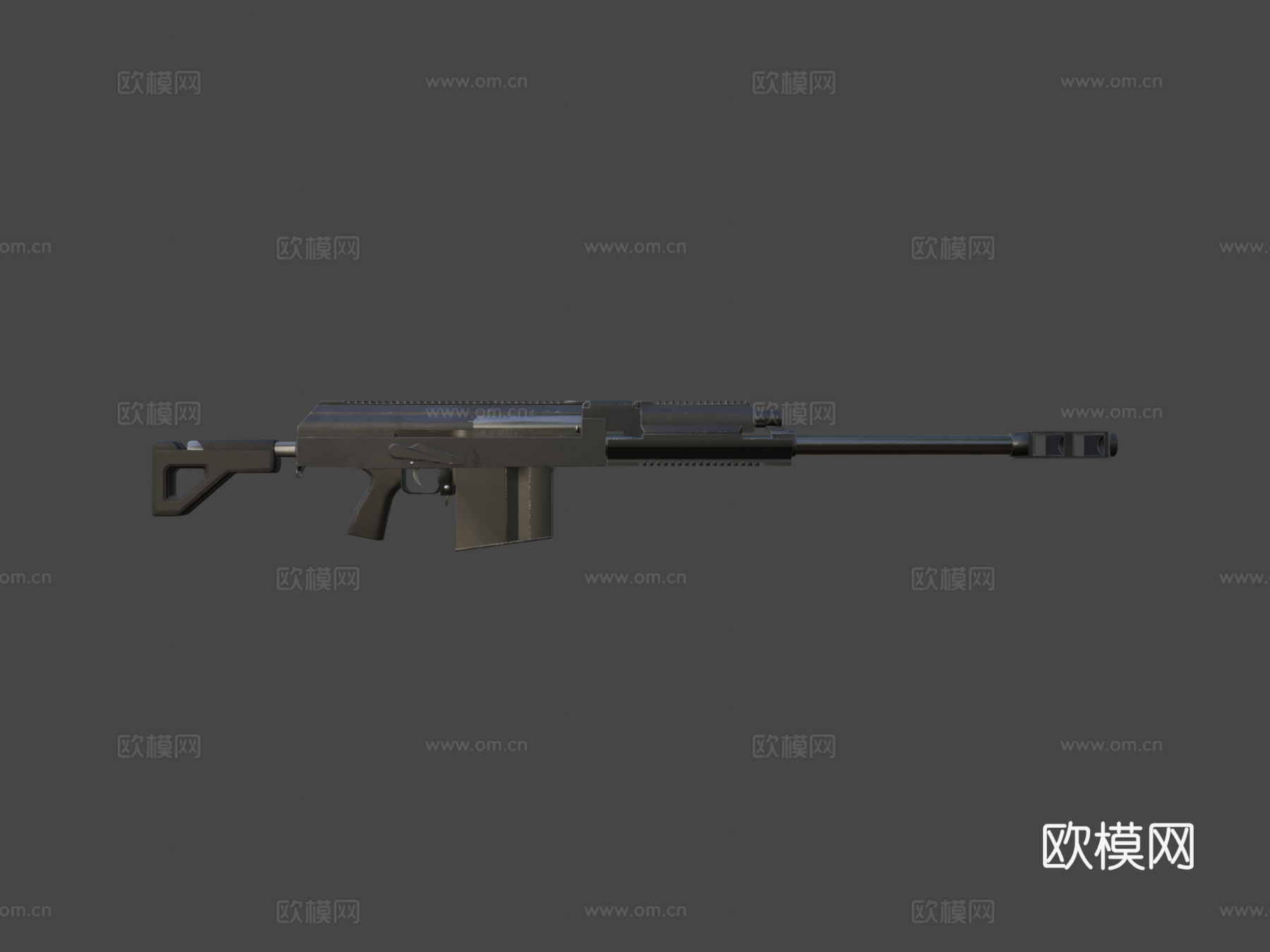AK-50 BMG3d模型