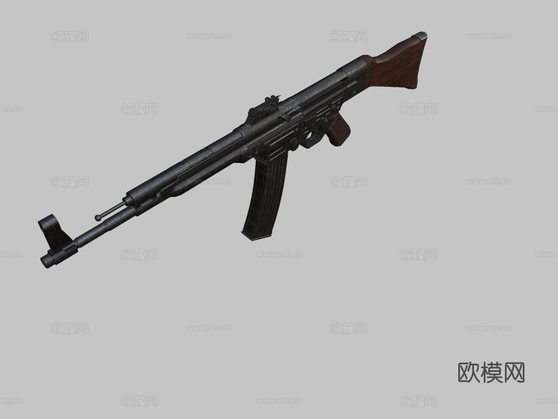 Stg44突击步枪3d模型