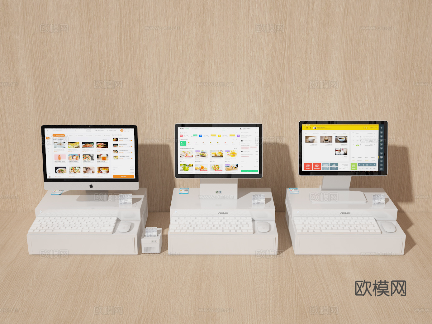 收银机3d模型
