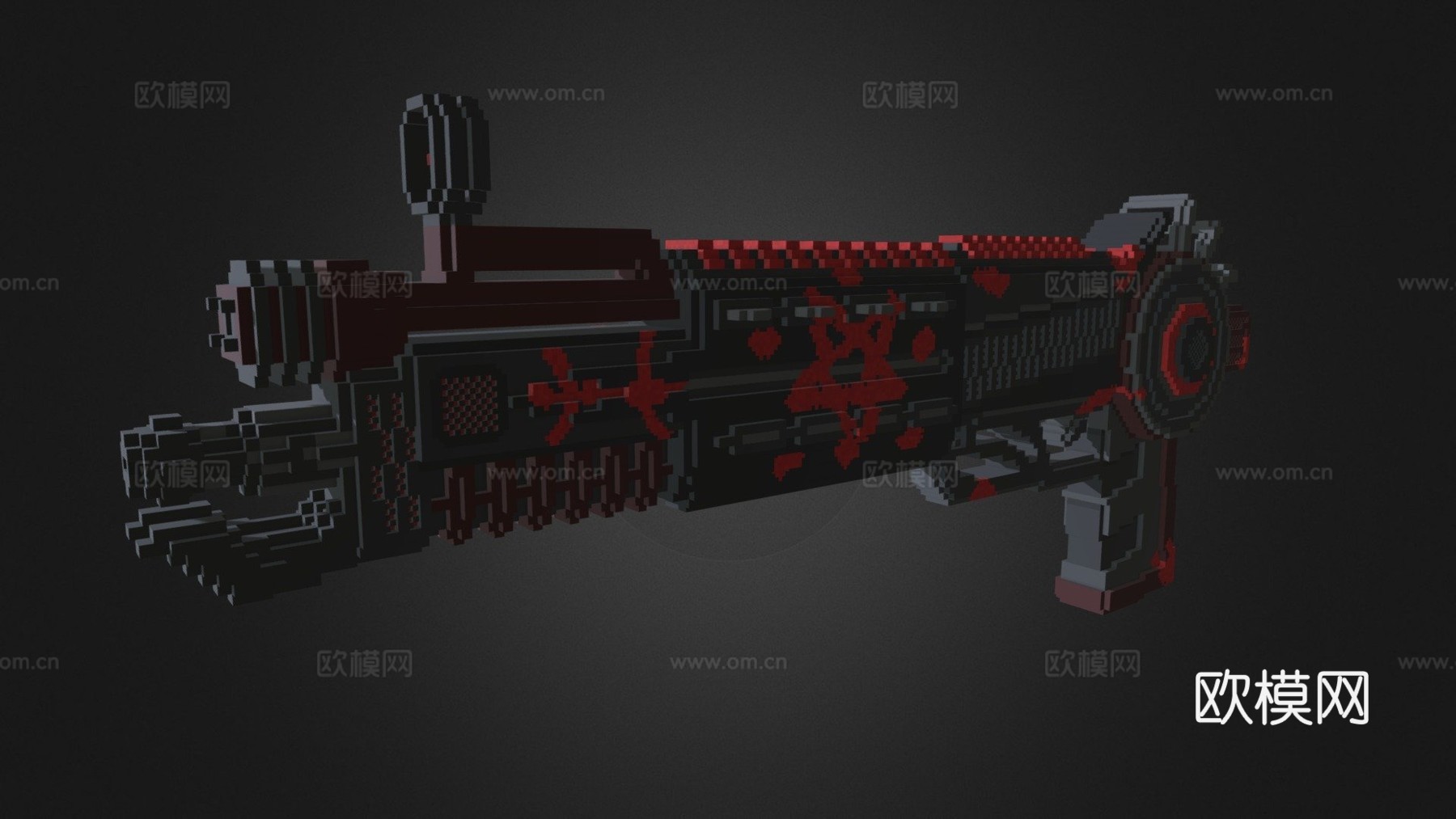 奇迹1-万圣节Packapunch(立方64-128X)3d模型