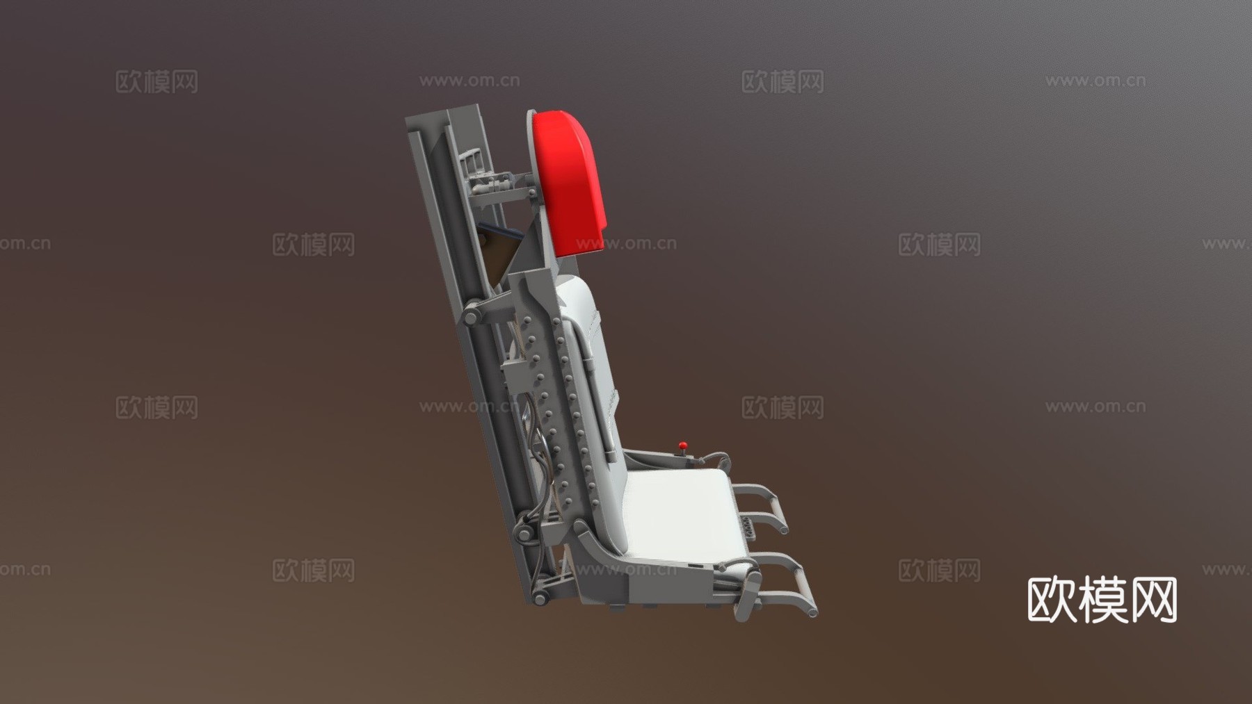 F-100超级佩刀弹射座椅3d模型