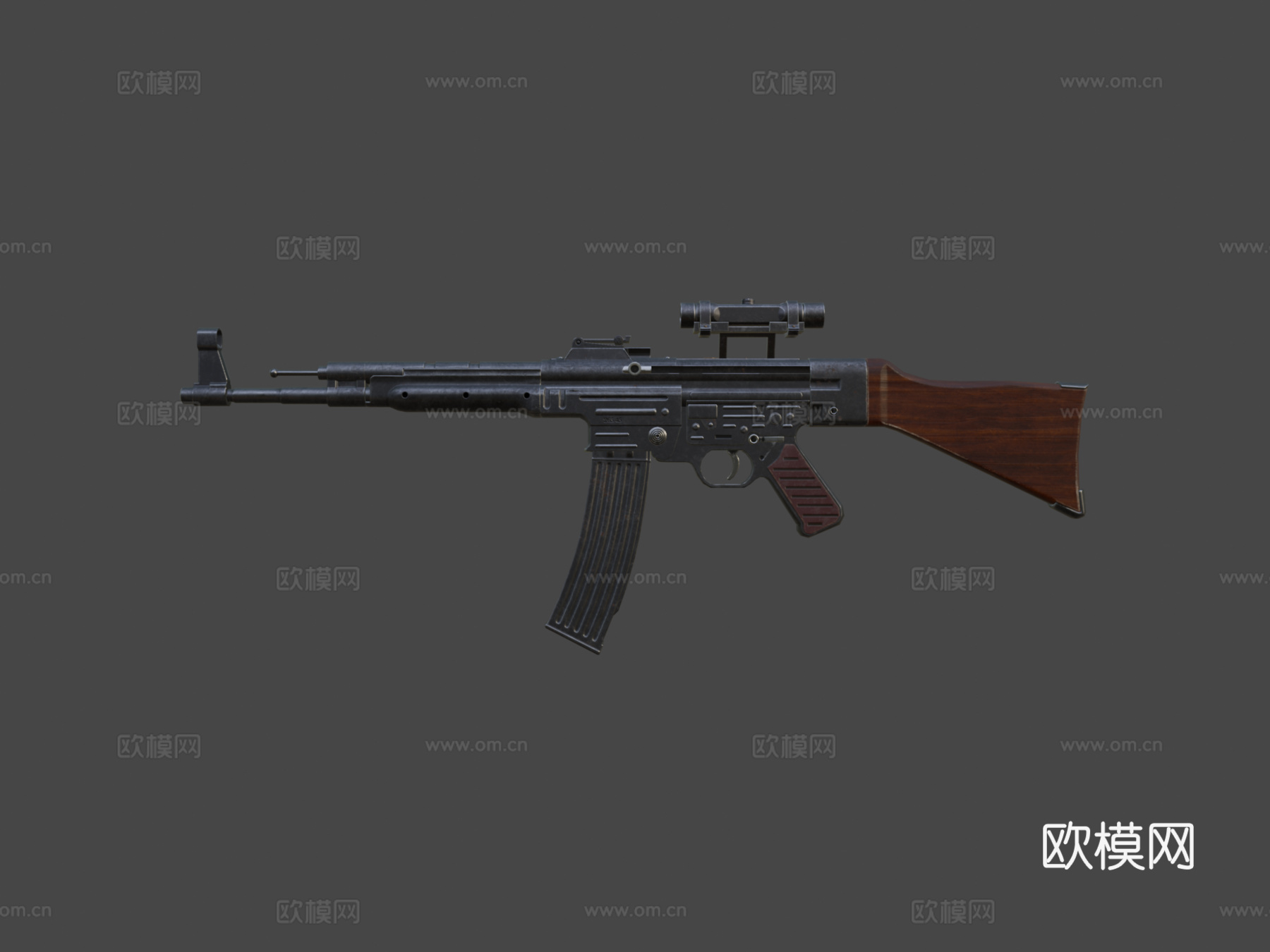 带瞄准镜的STG443d模型