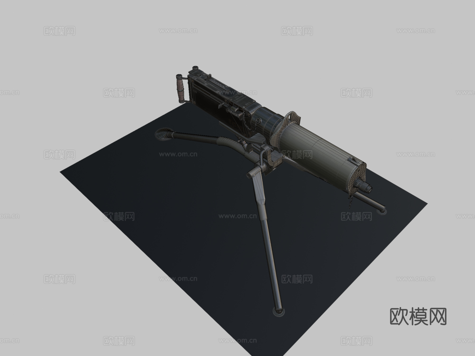 马克沁MG083d模型