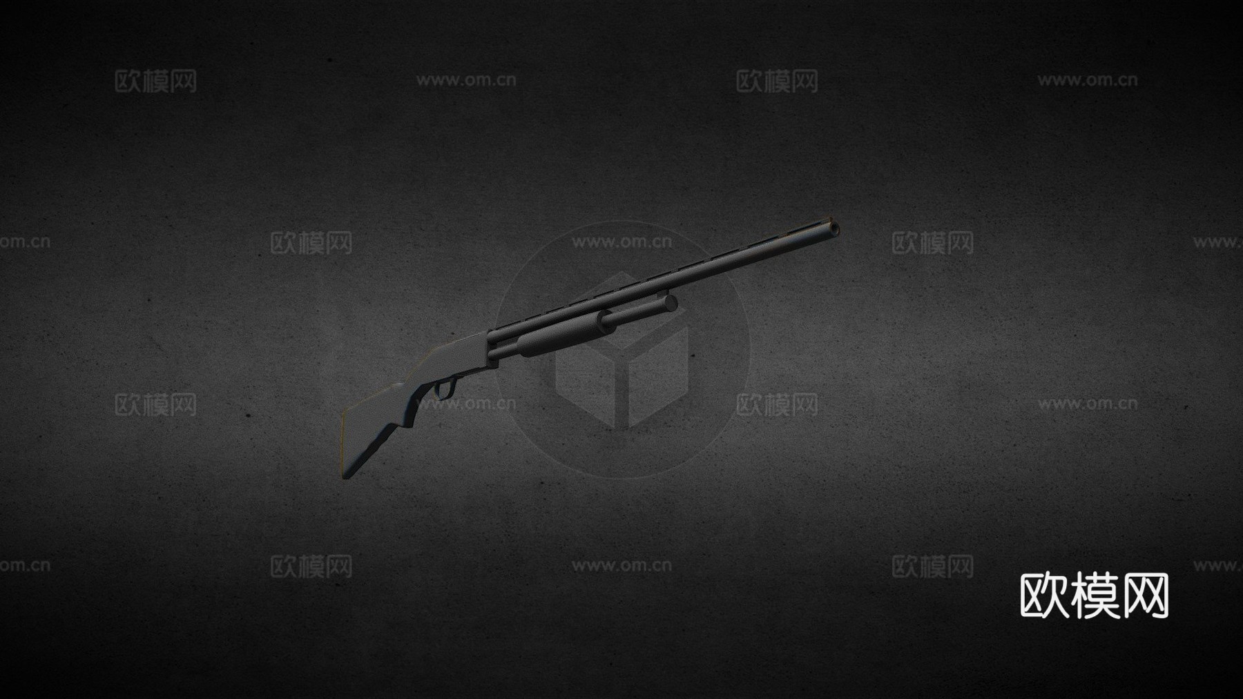 莫斯伯格5003d模型