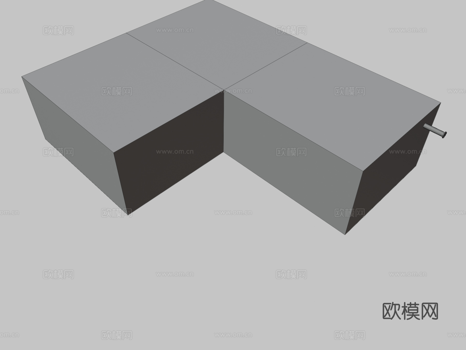 射击场-迷你游戏道具3d模型