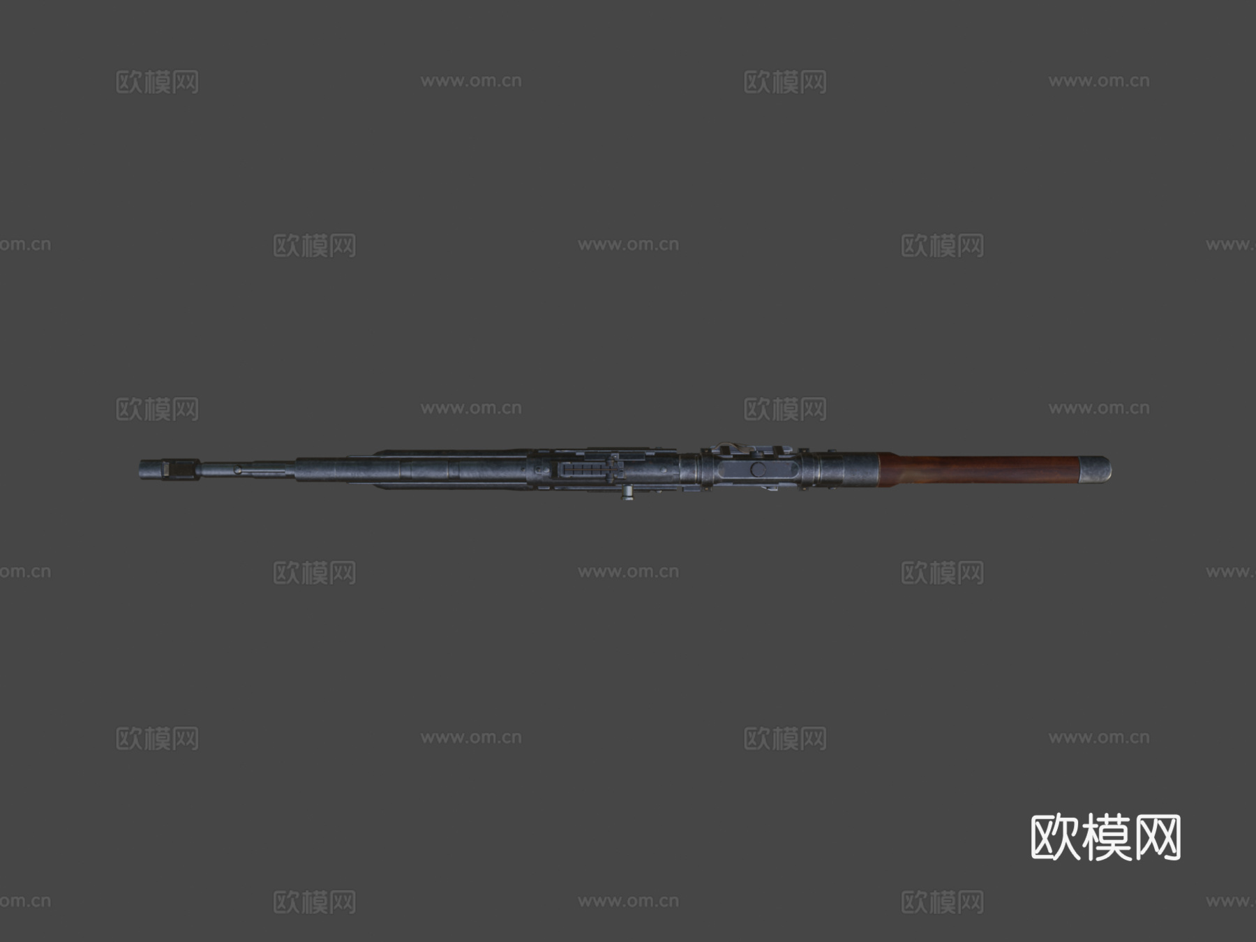 带瞄准镜的STG443d模型