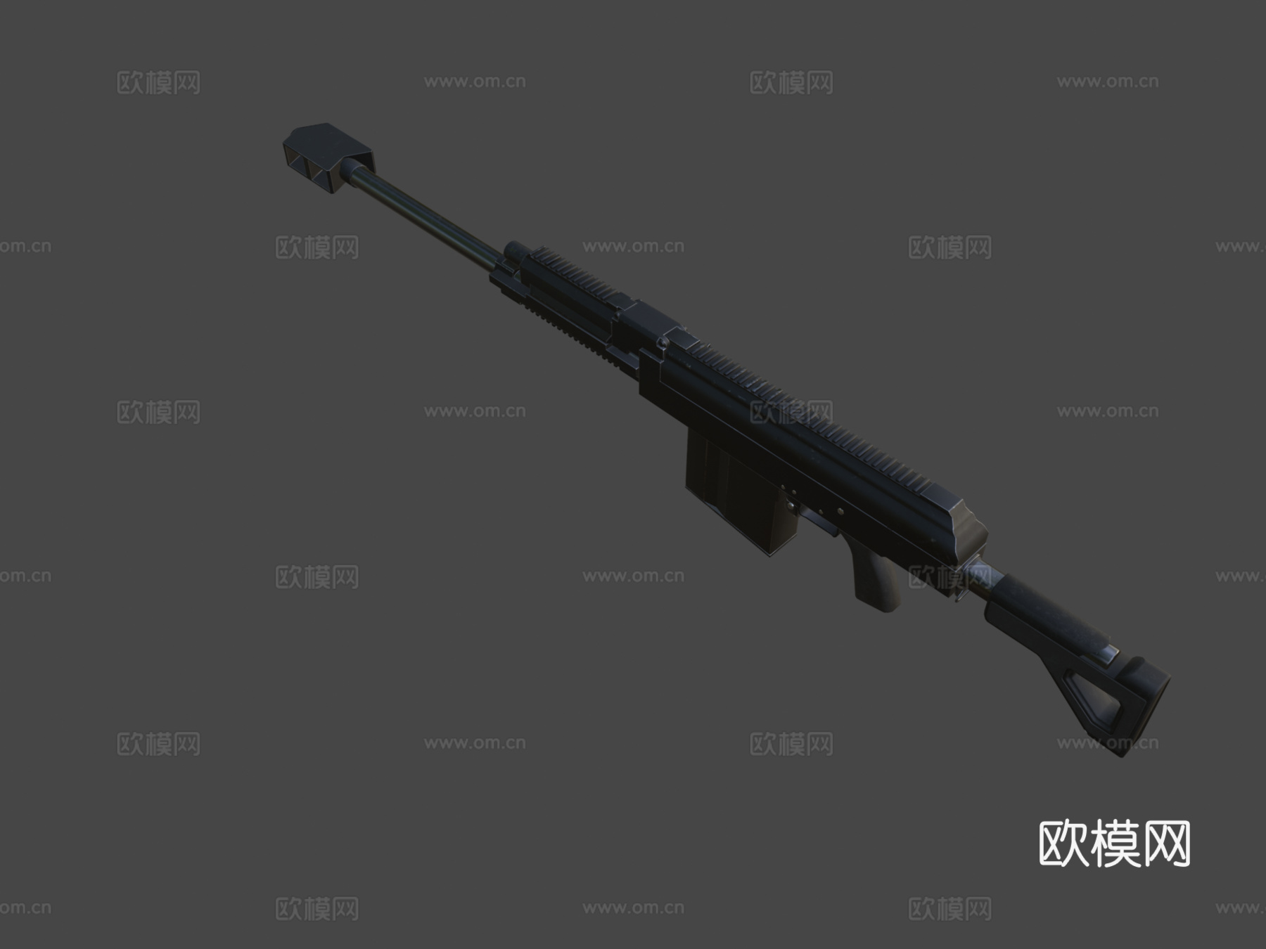 AK-50 BMG3d模型