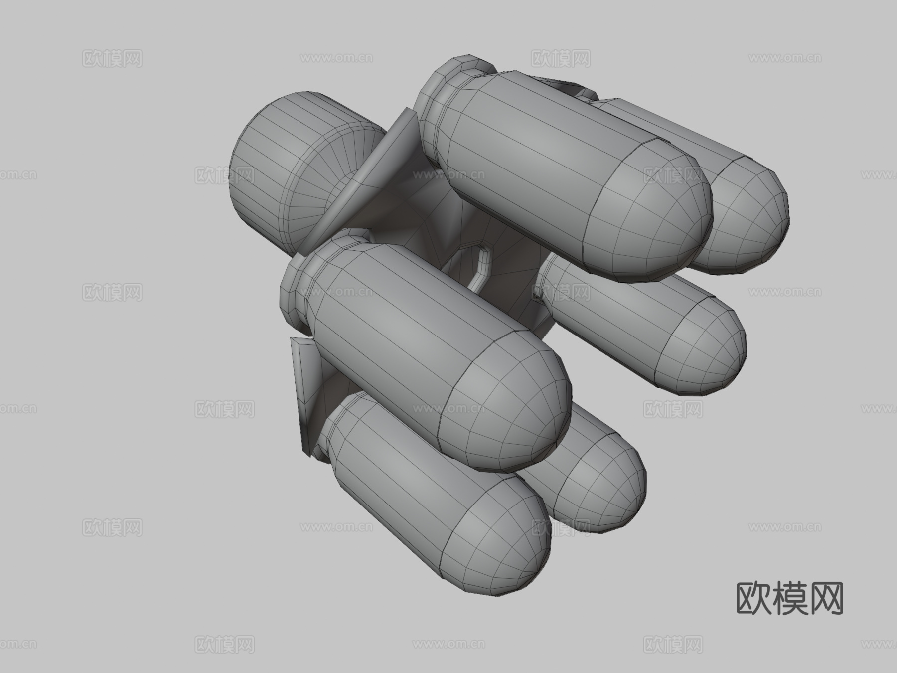 快速装弹器3d模型