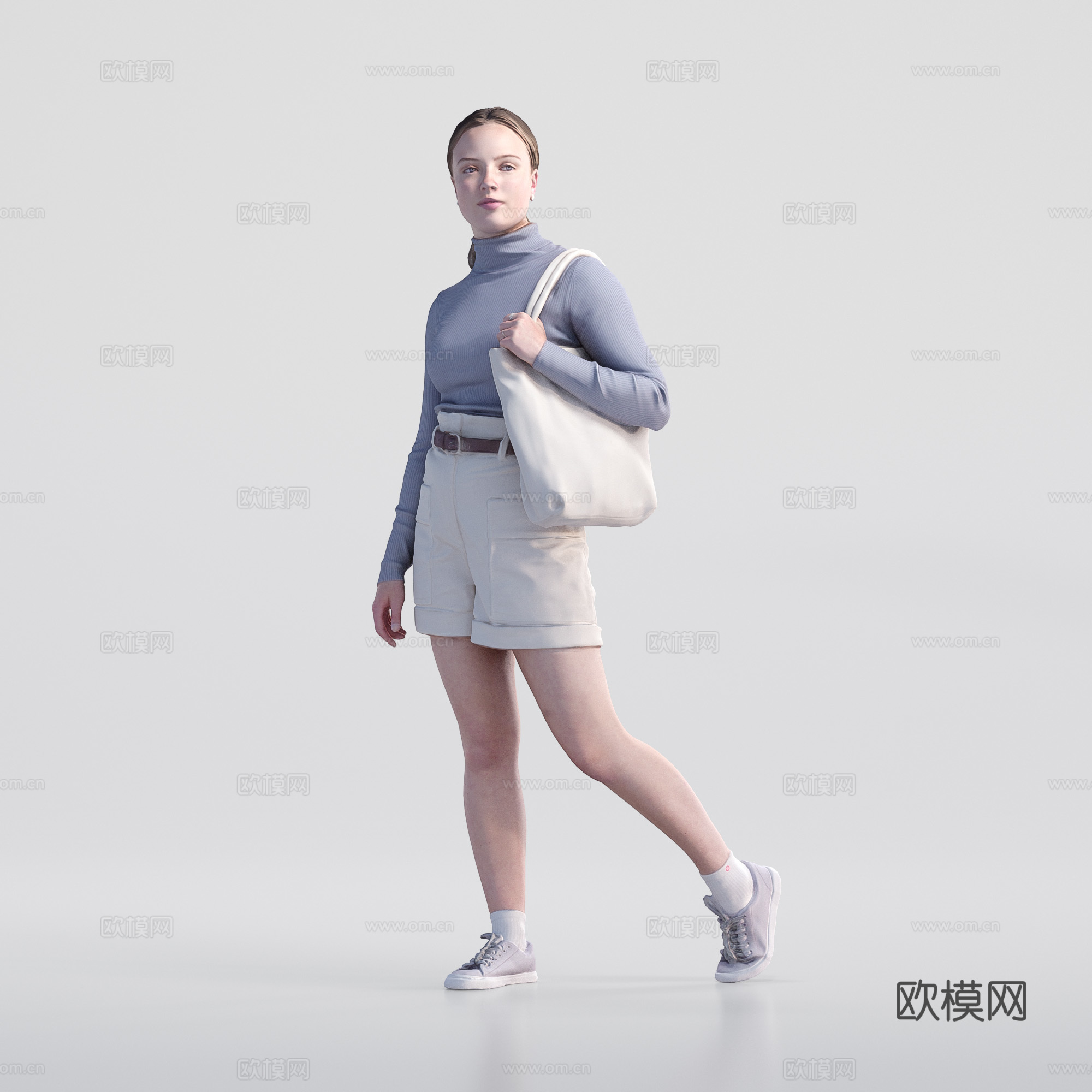女人3d模型