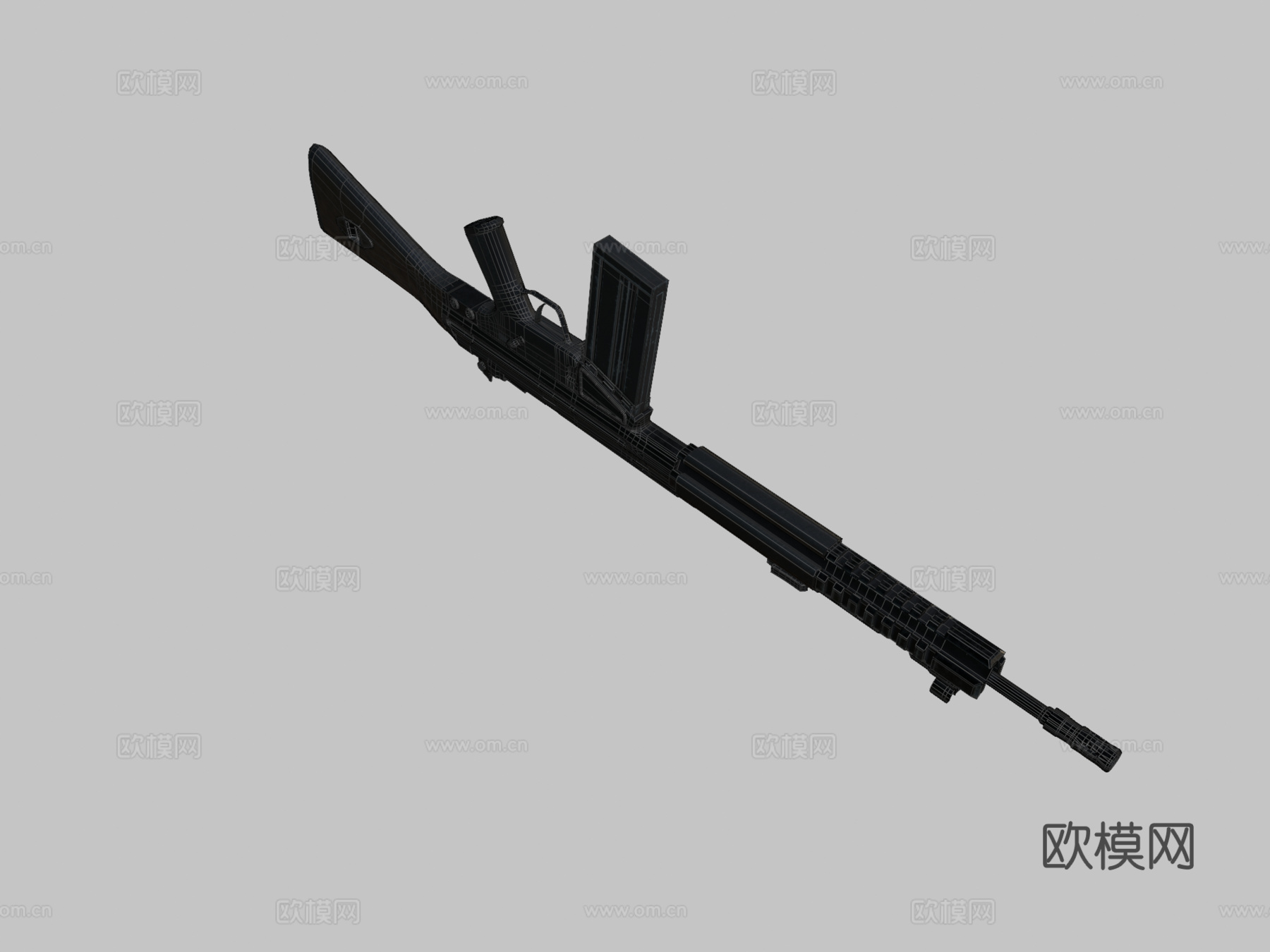 CTR16G3克隆3d模型