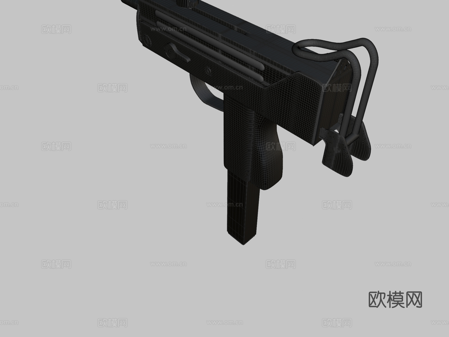 Mac11-无配件版3d模型
