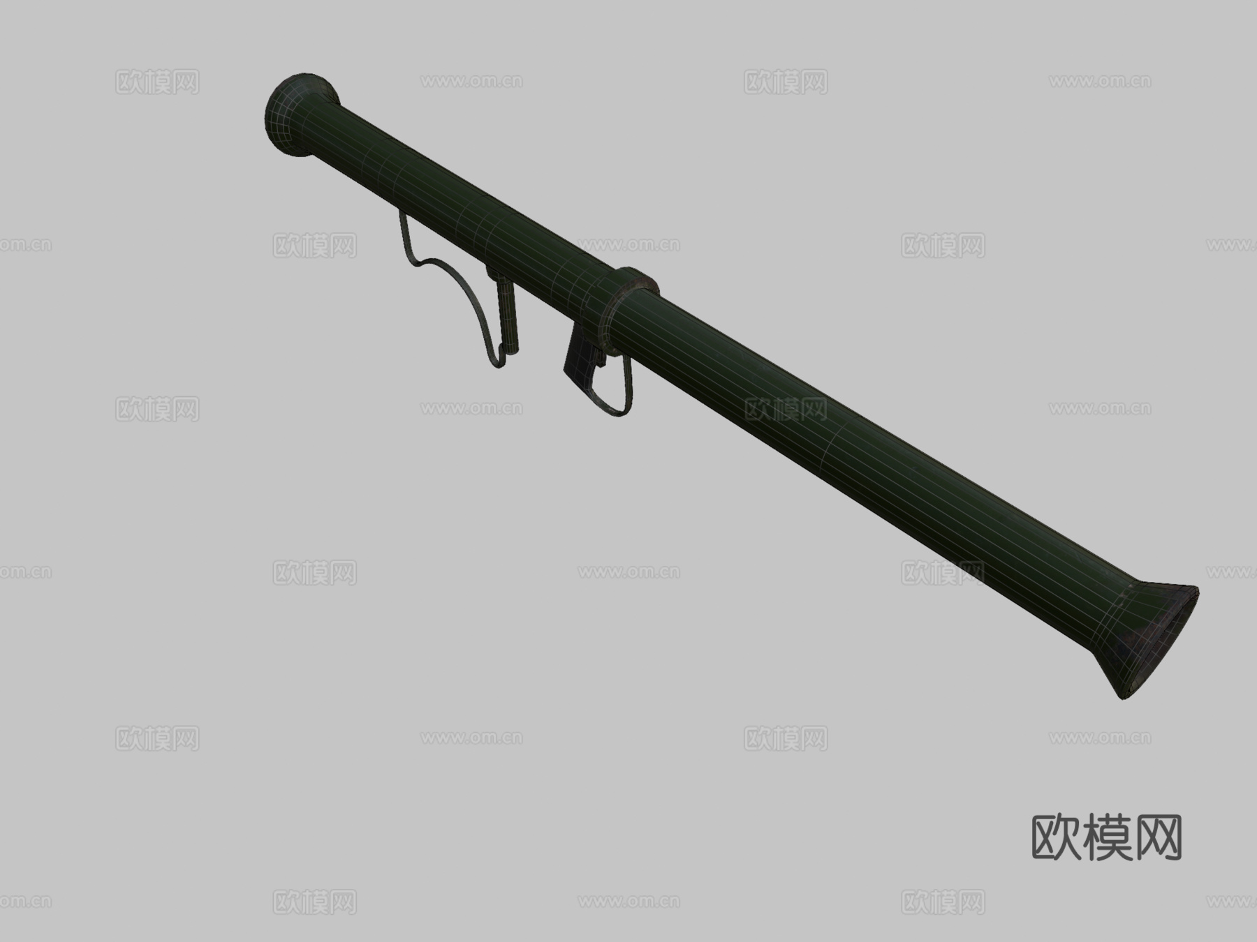 巴祖卡M203d模型