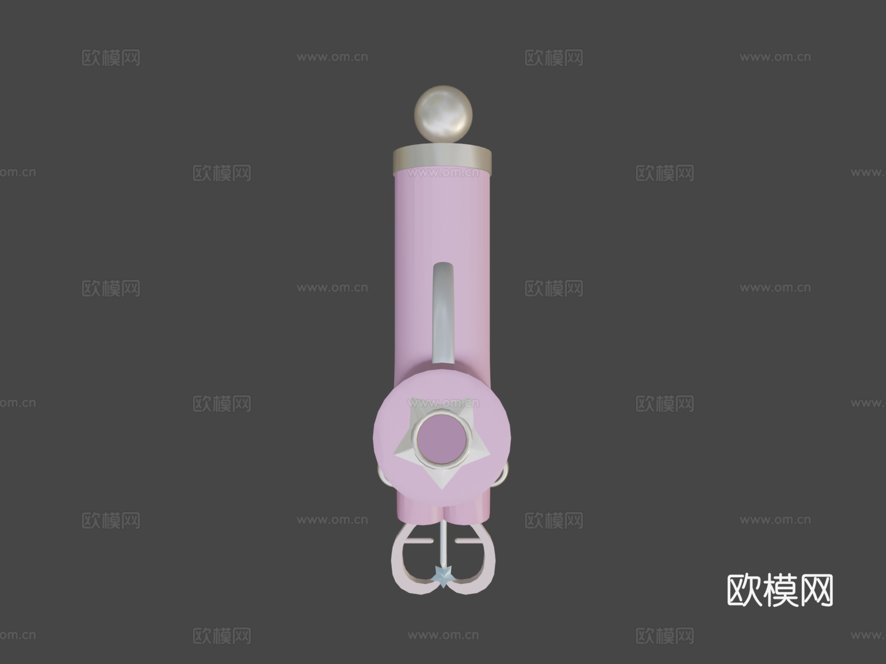魔法火焰G(魔法手枪)3d模型