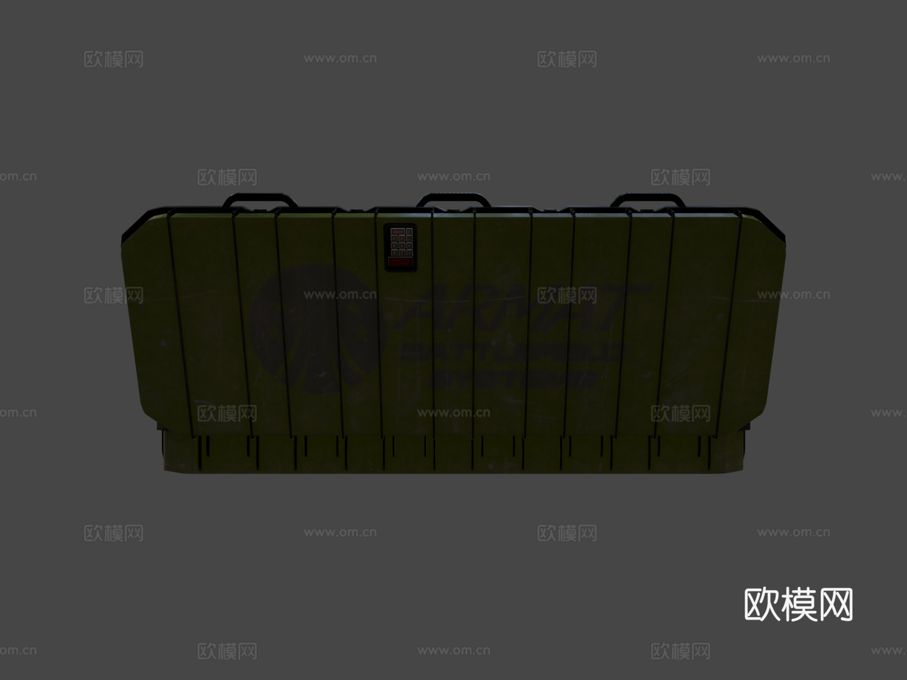 异形M41A脉冲步枪3d模型