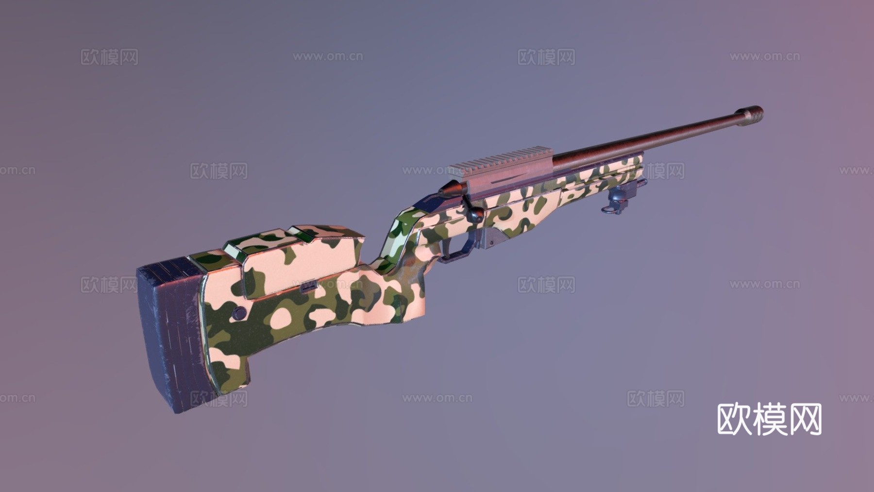 SAKO TRG42-狙击步枪3d模型