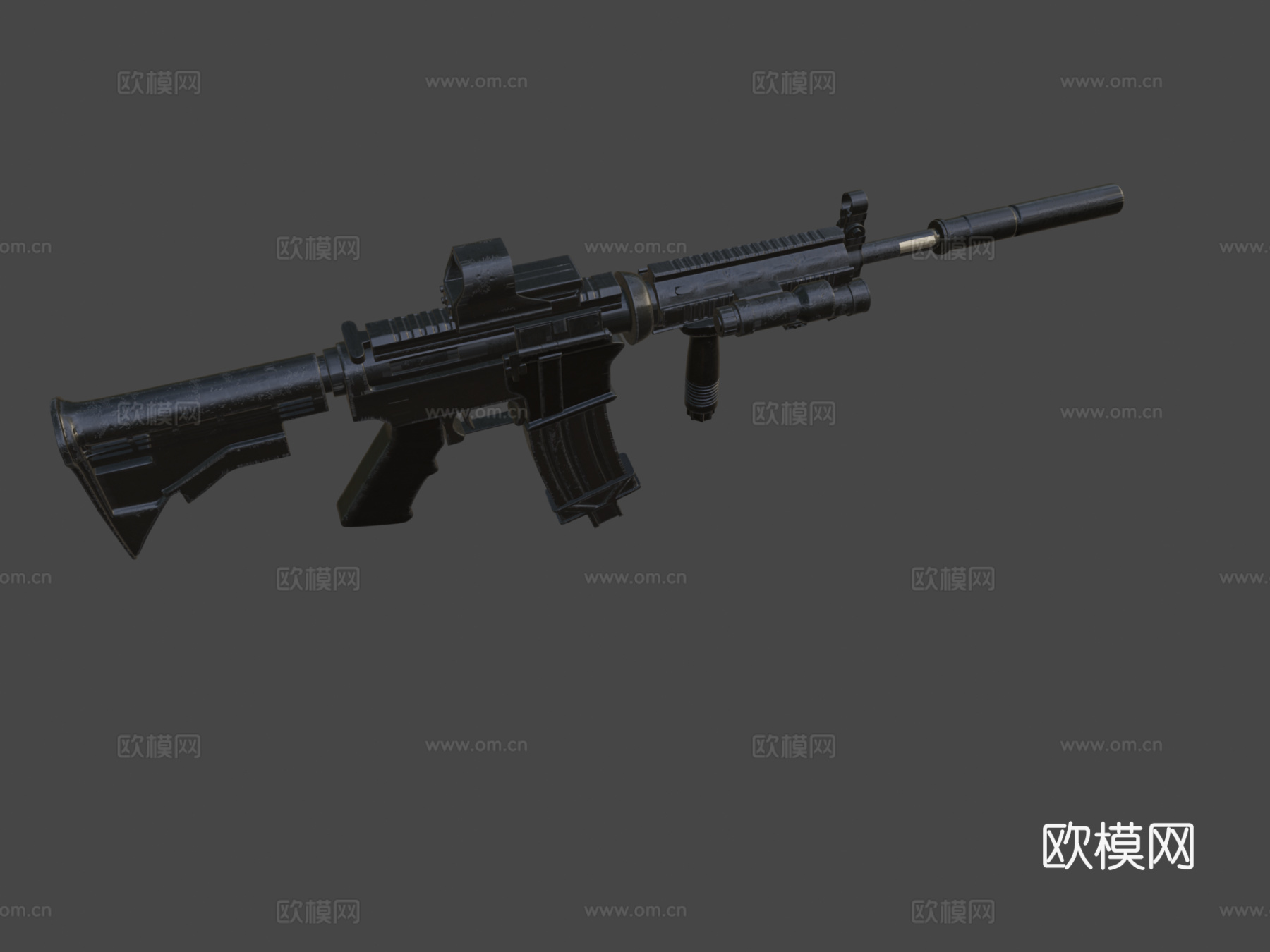 M4A13d模型