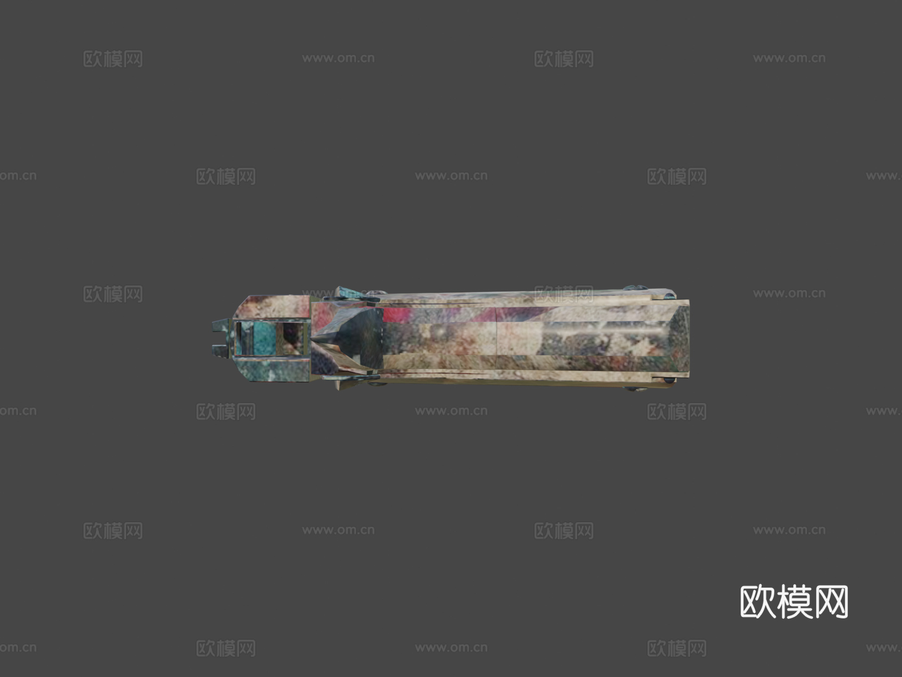 M1911-街头3d模型