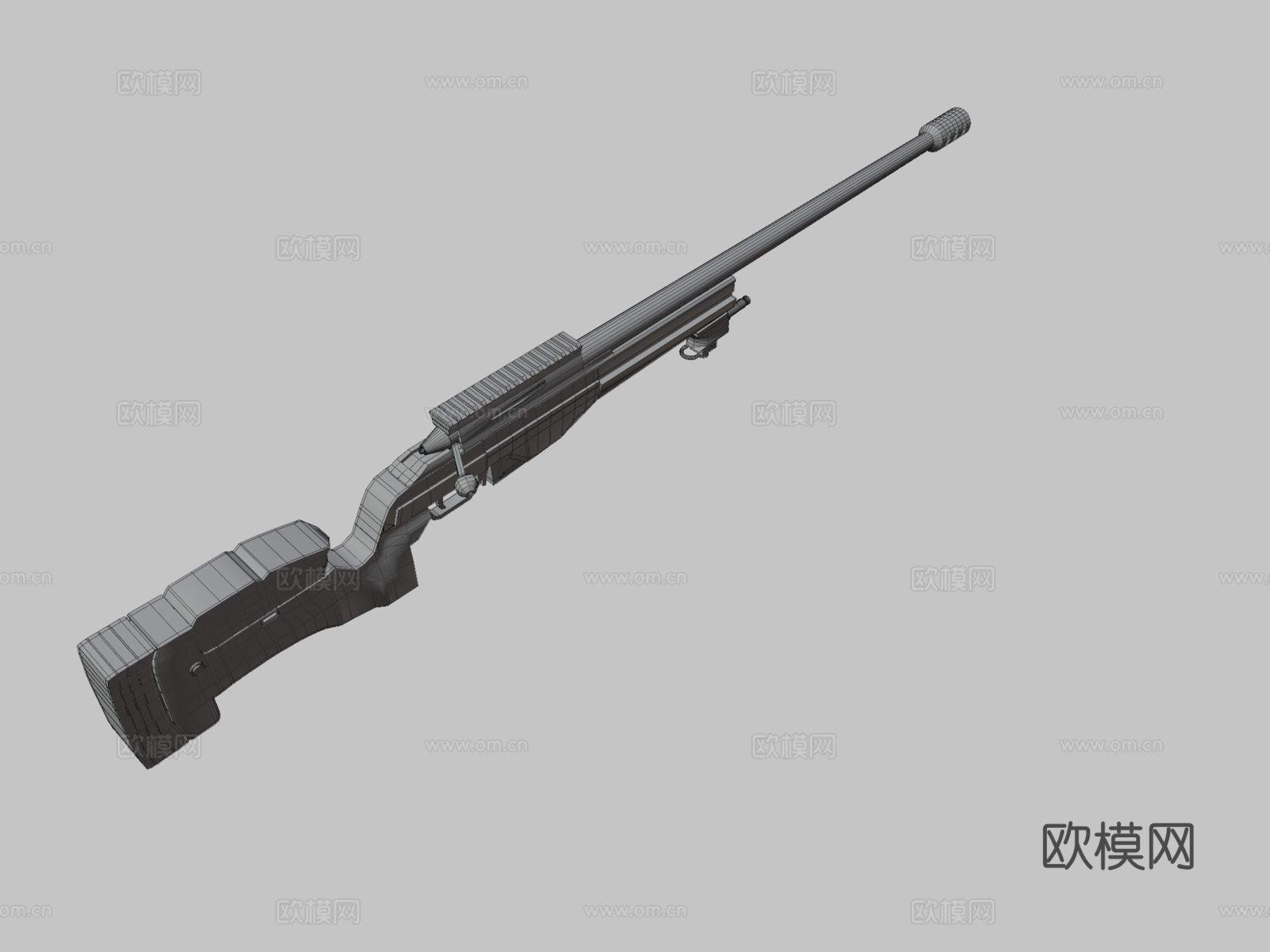 SAKO TRG42-狙击步枪3d模型