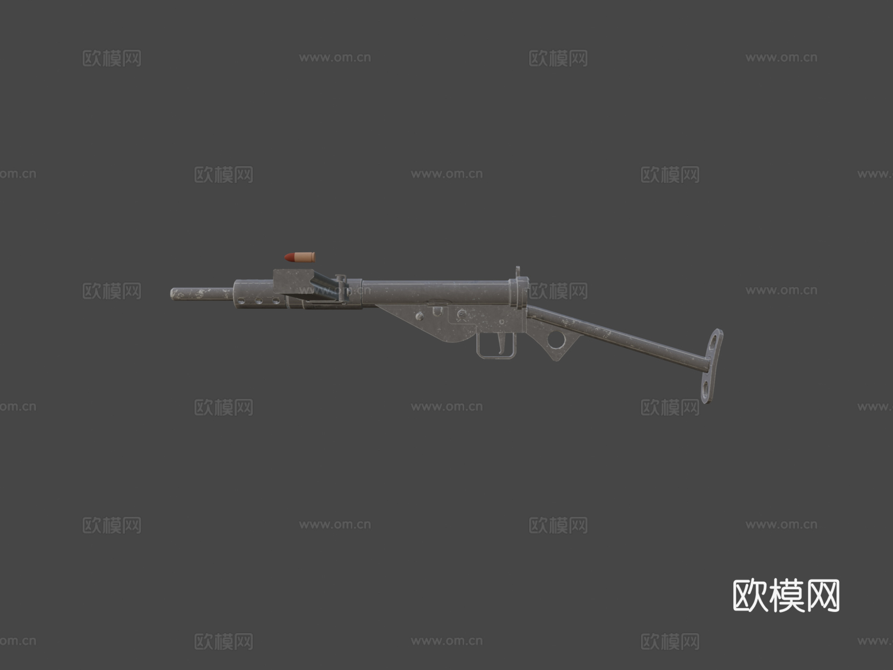斯登Mk.II3d模型