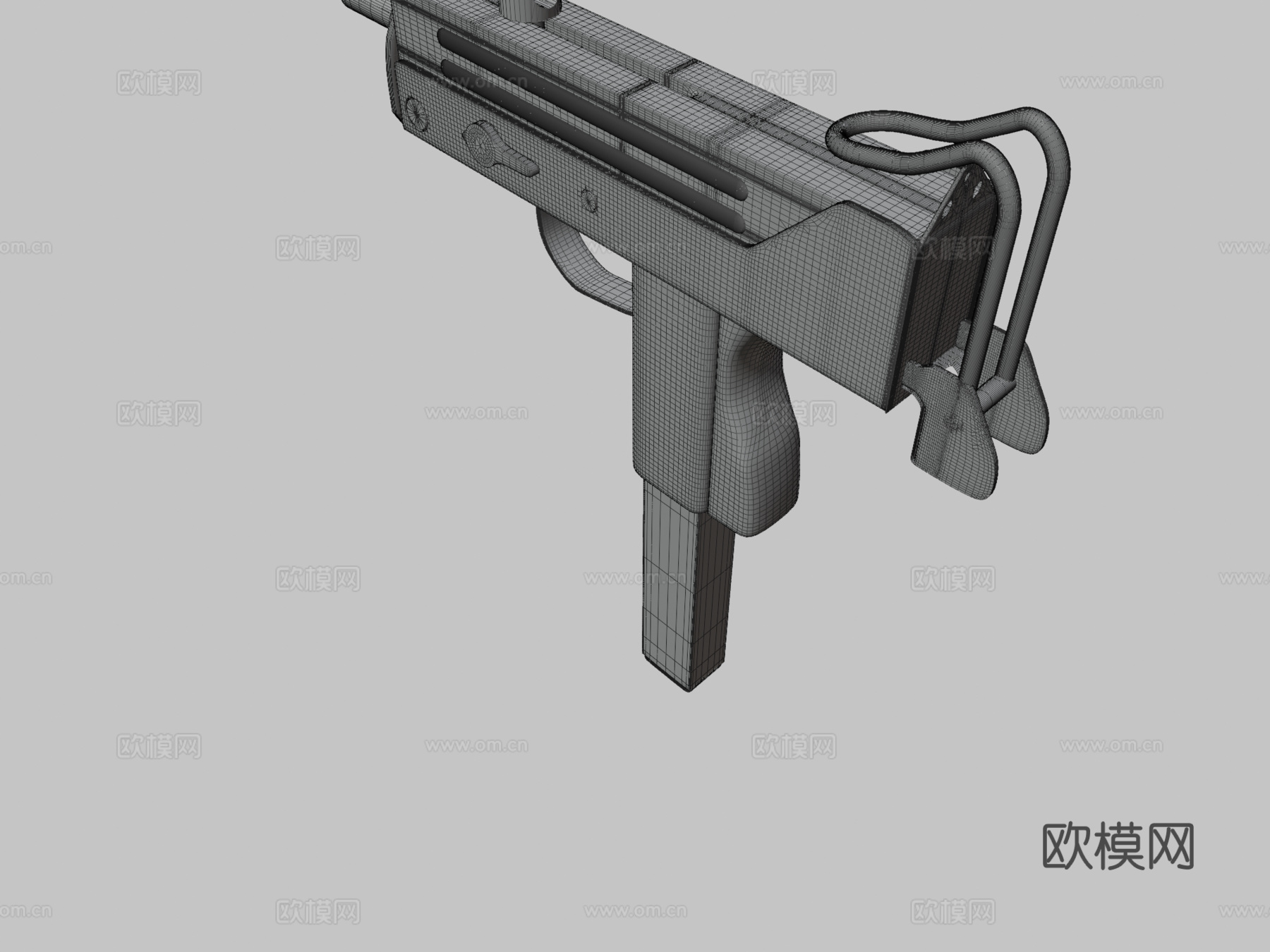 Mac11-无配件版3d模型