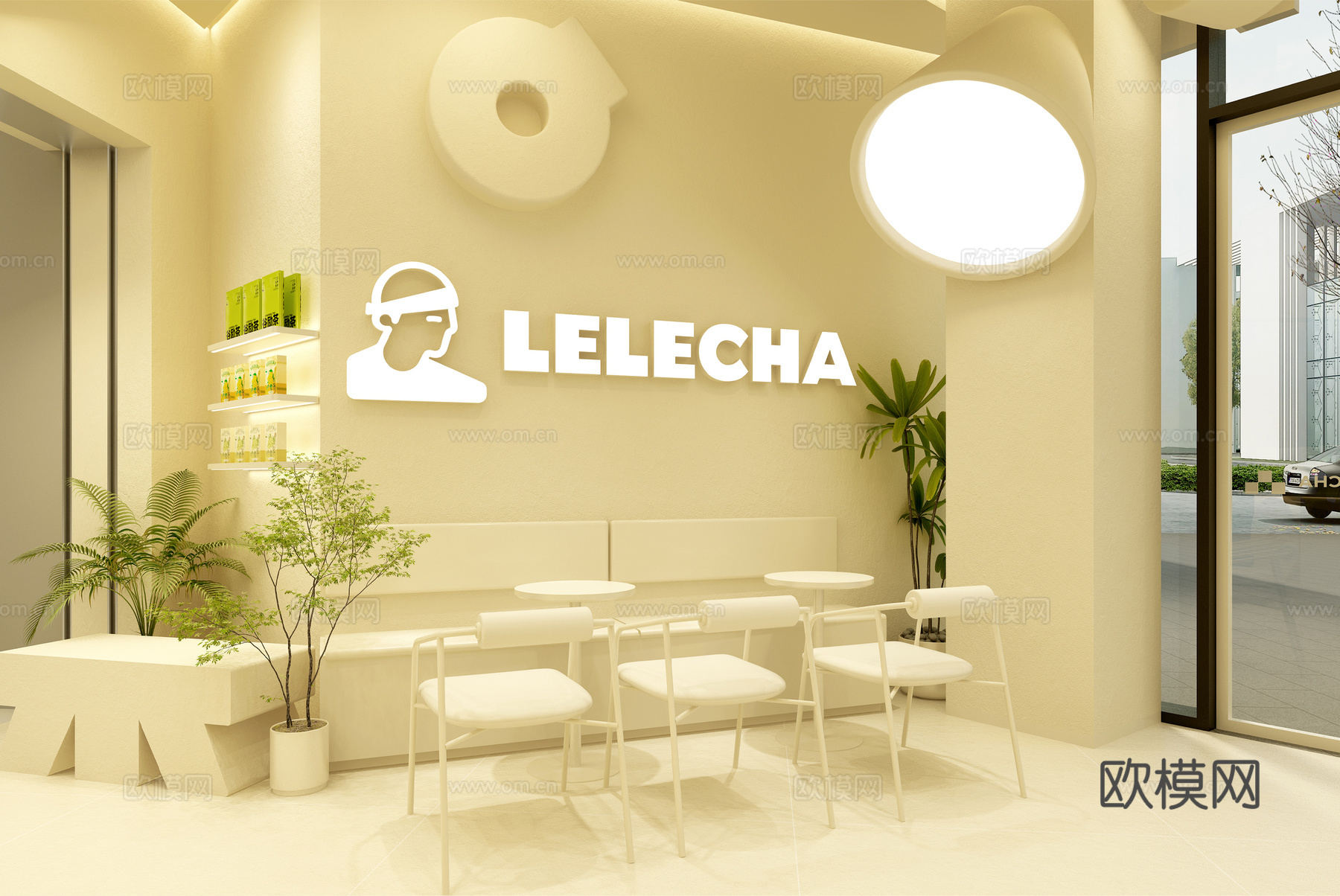 奶茶店施工图 现代奶茶店cad施工图