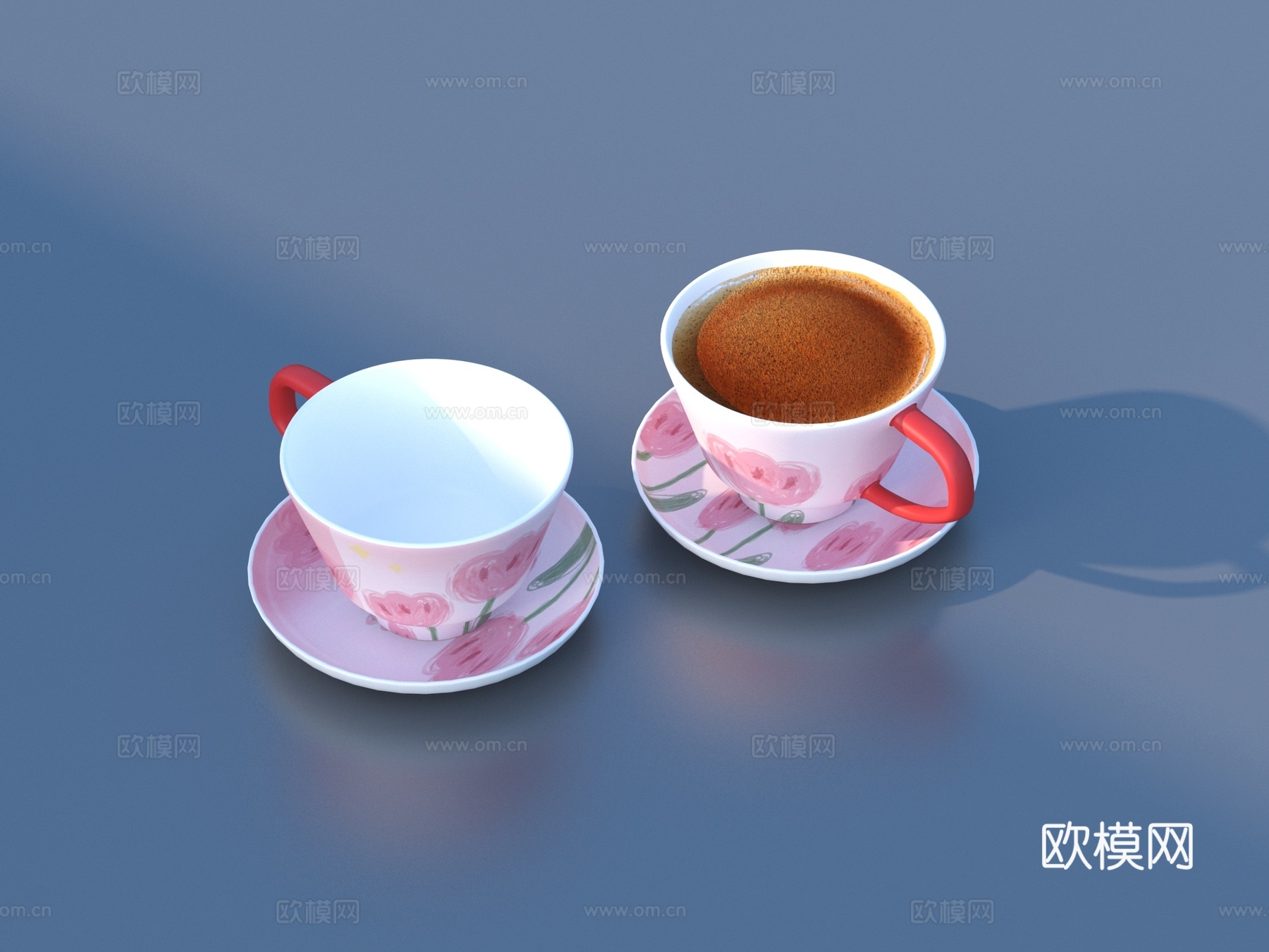 杯子 咖啡 咖啡杯3d模型