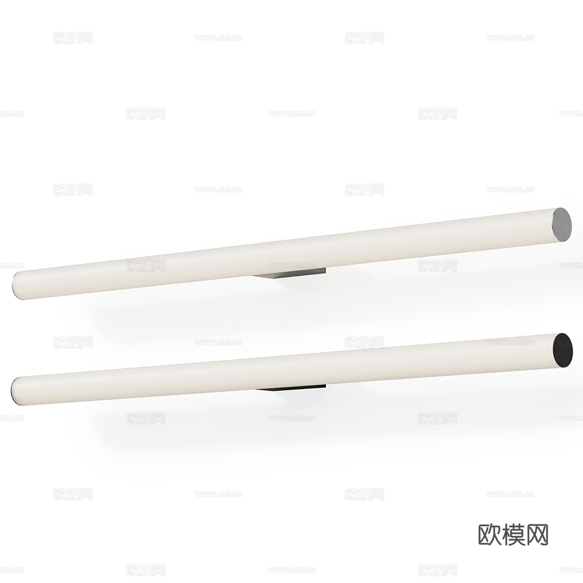 现代极简镜前灯 壁画灯3d模型