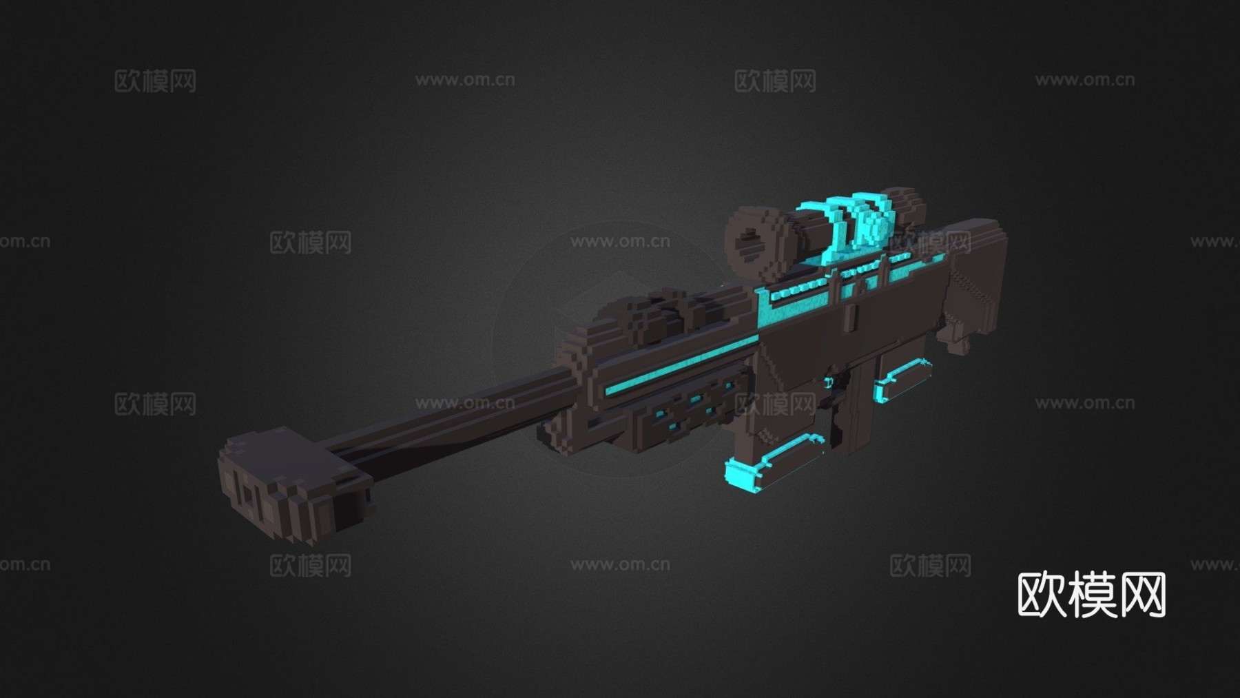 体素DSR-50-漆黑=强化升级=(立方64-128)3d模型