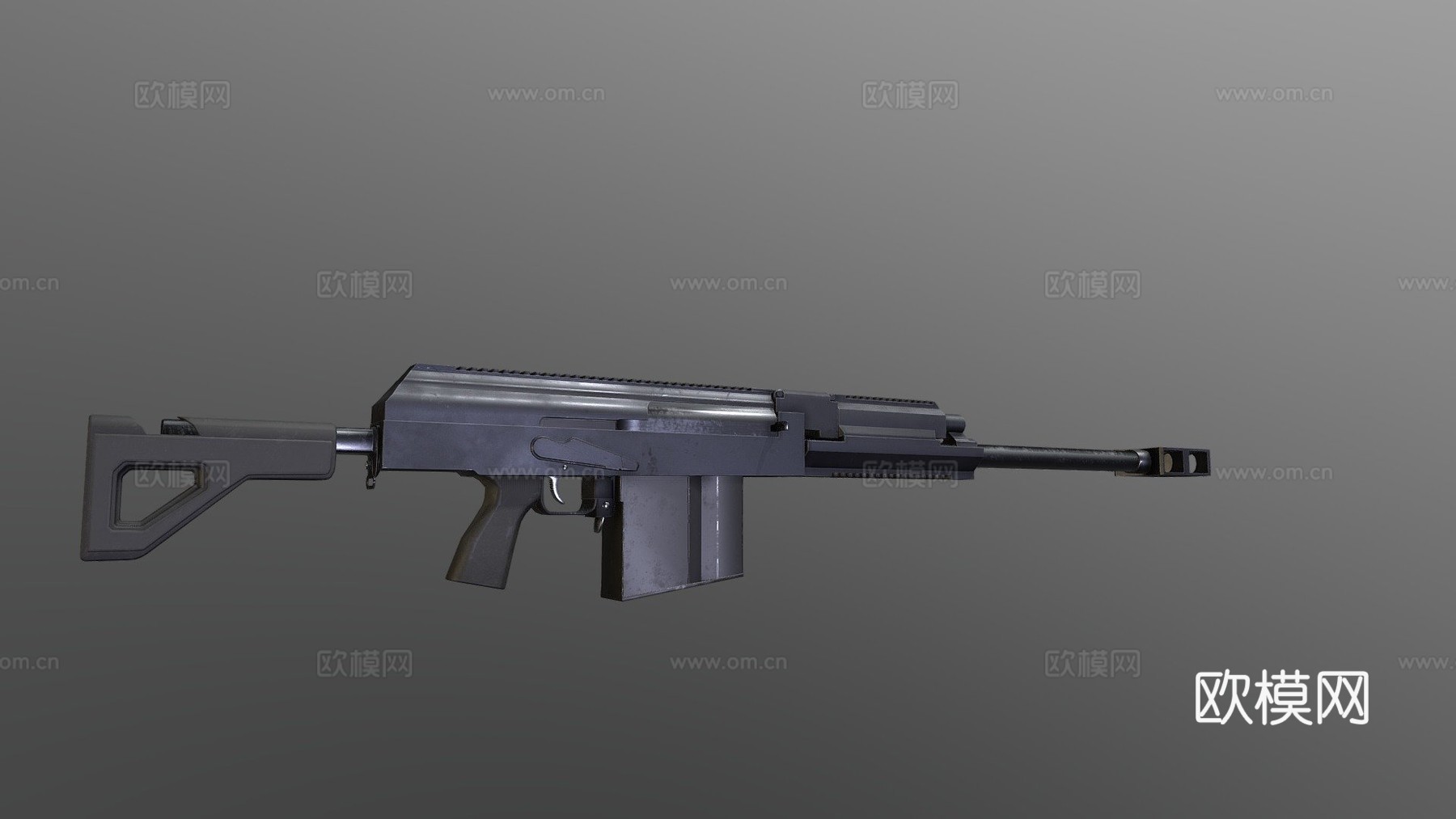 AK-50 BMG3d模型