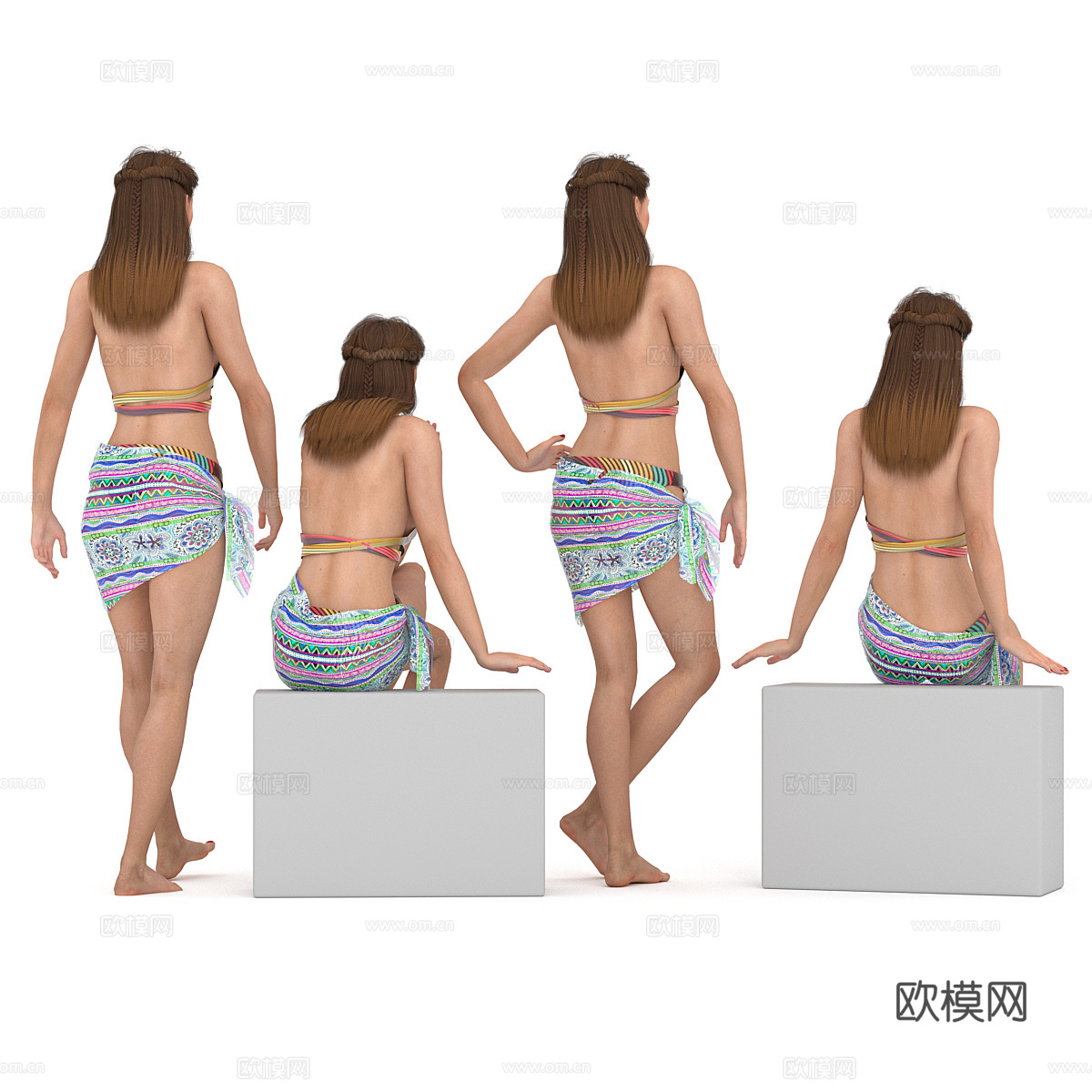 女人3d模型