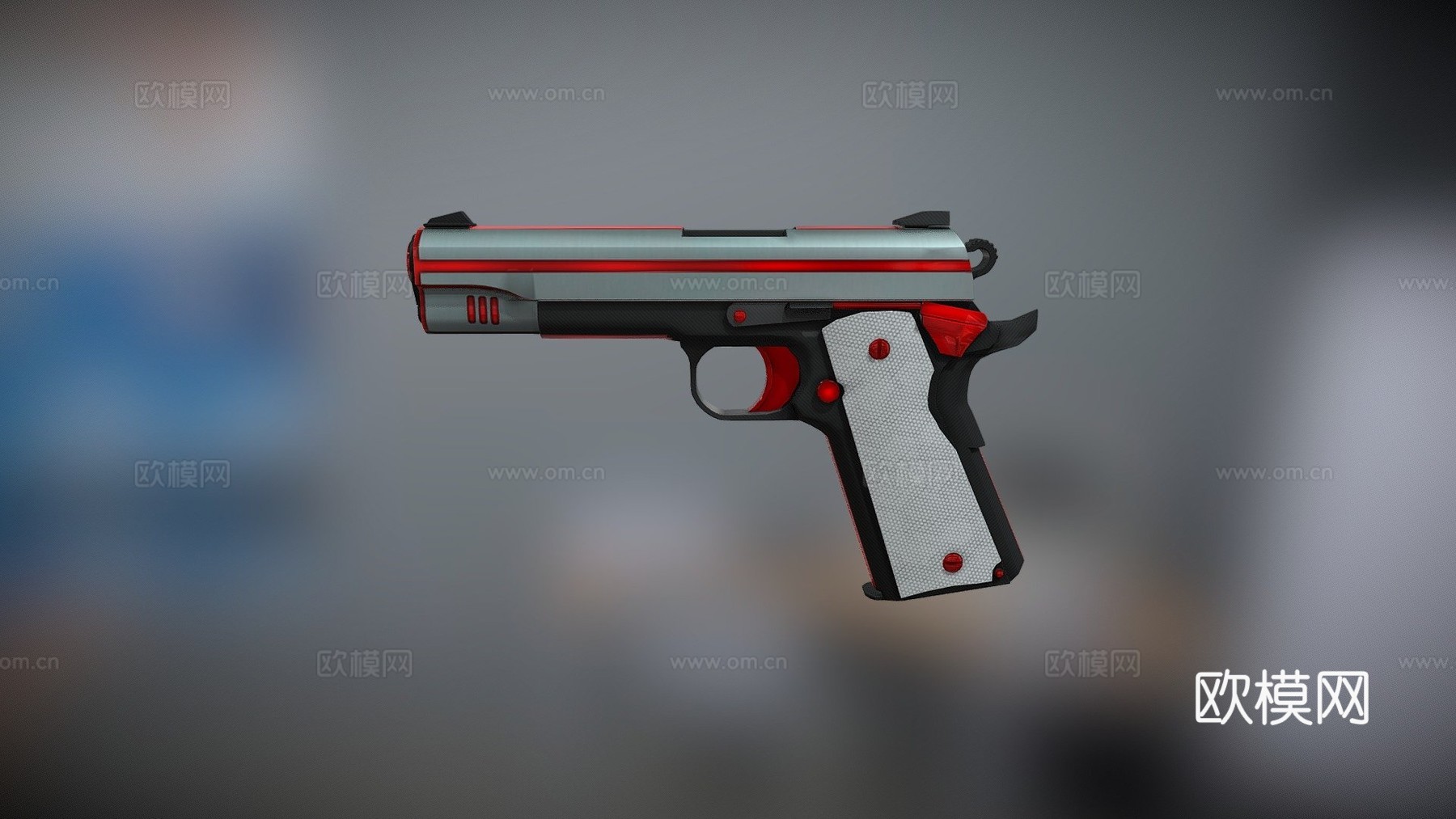 M1911-千禧之光3d模型