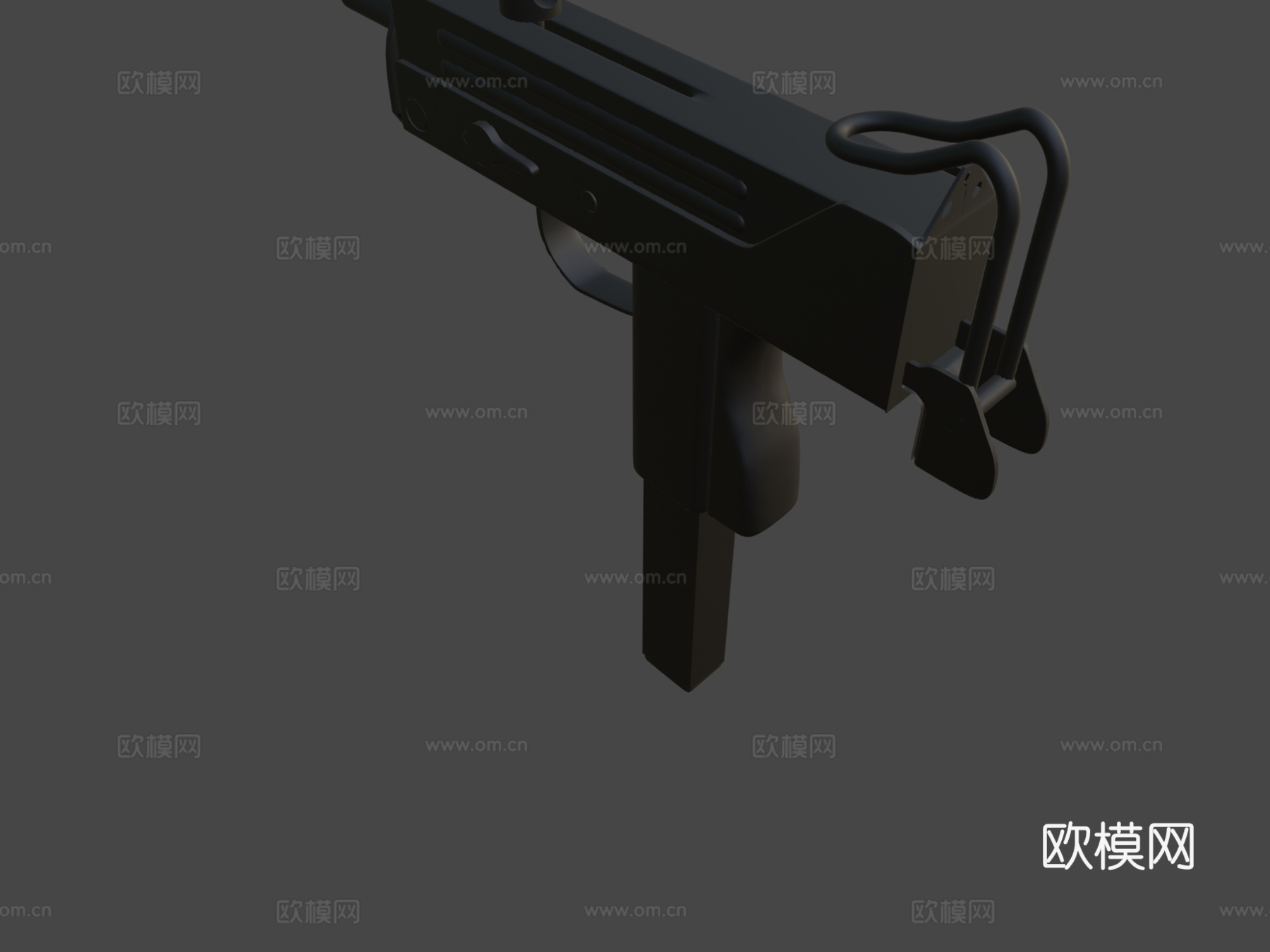 Mac11-无配件版3d模型