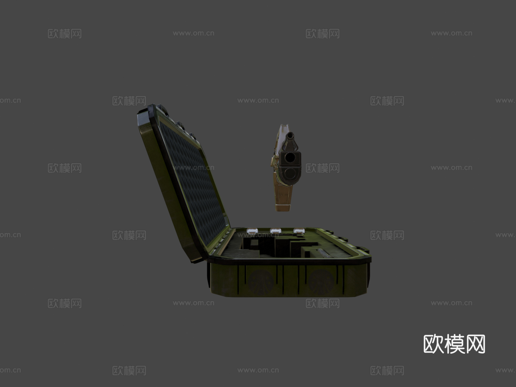 异形M41A脉冲步枪3d模型