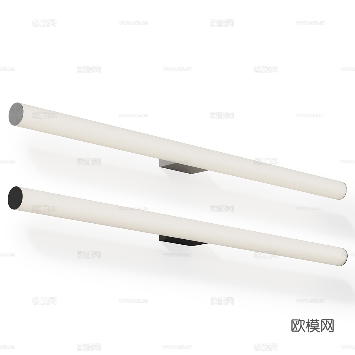 现代极简镜前灯 壁画灯3d模型