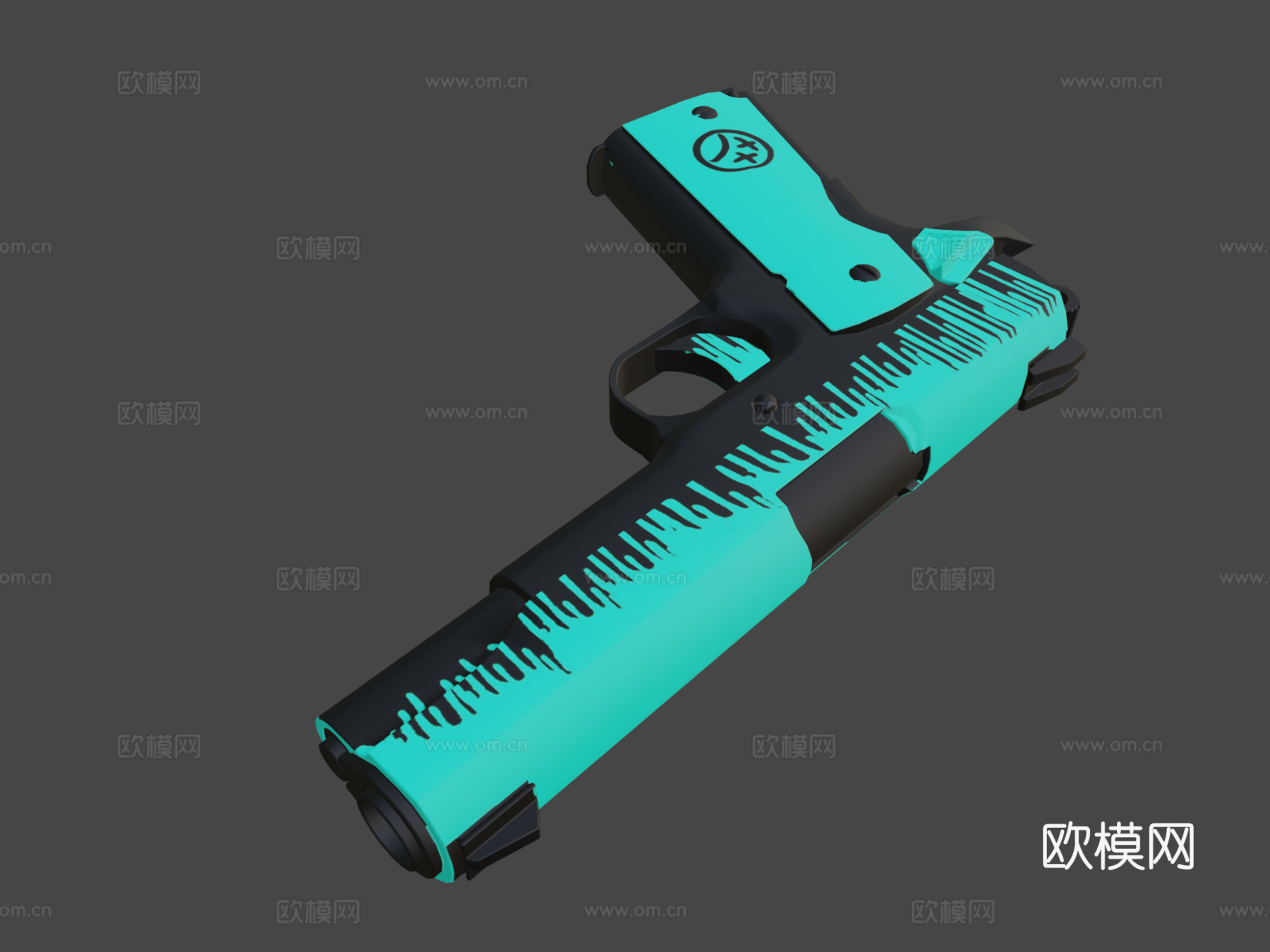 M1911喷涂3d模型