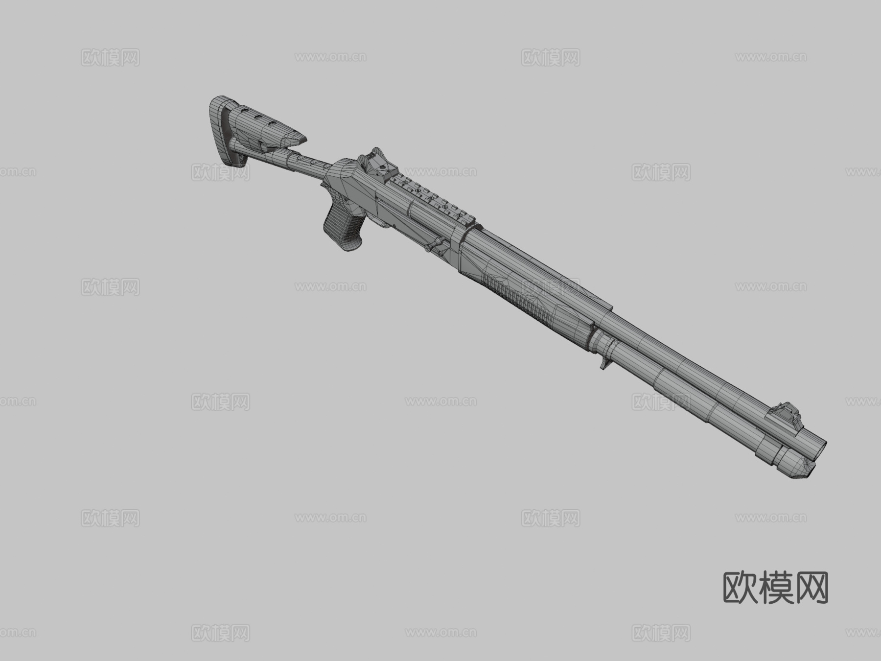 腐蚀1.1-XM1014皮肤3d模型