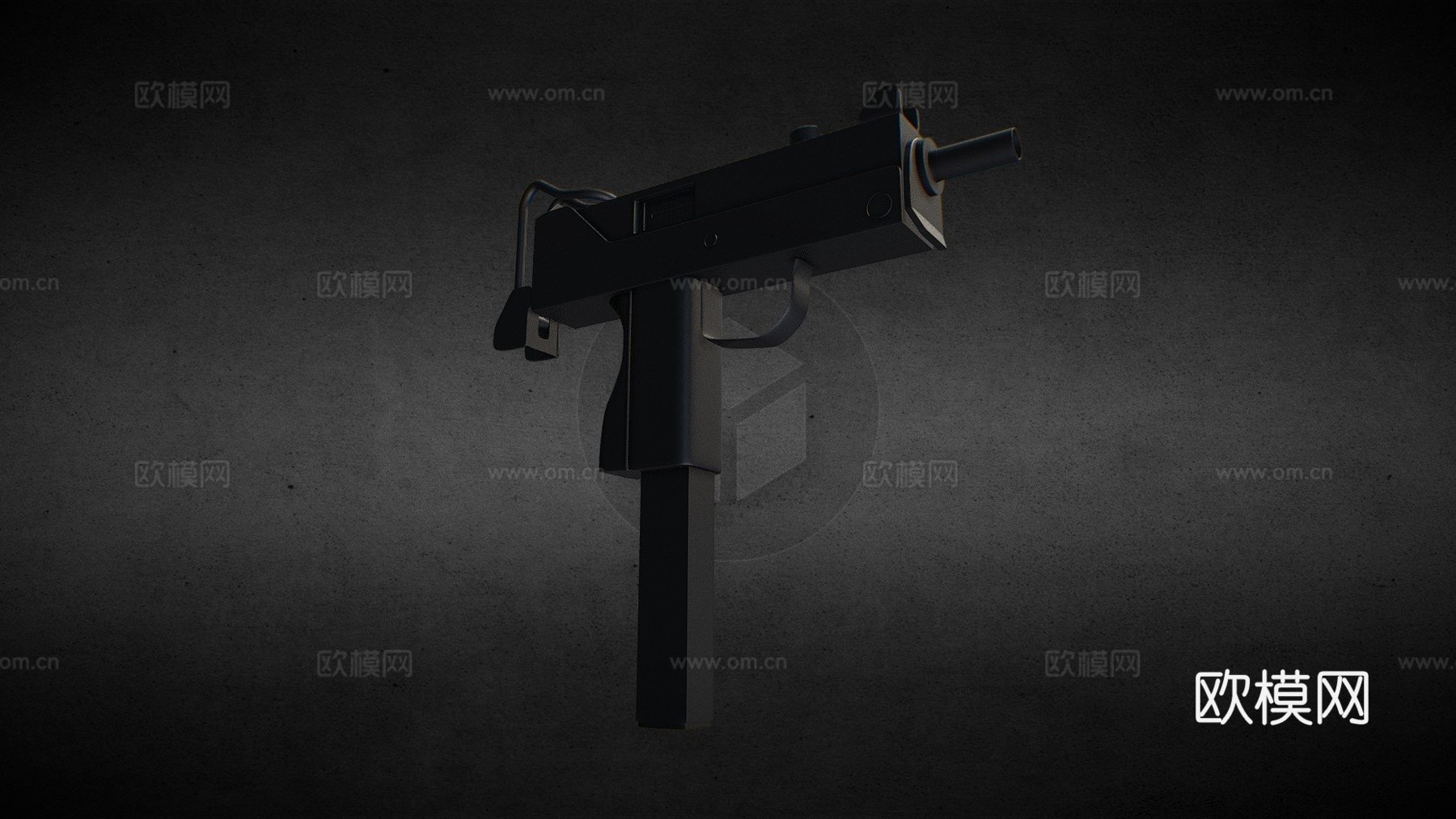 Mac11-无配件版3d模型