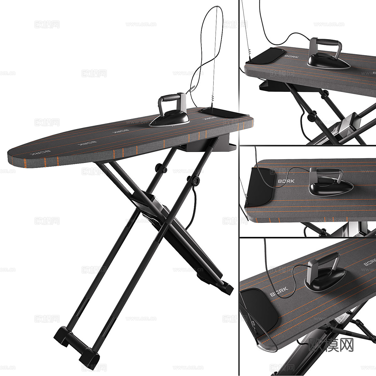 现代轻奢3d模型