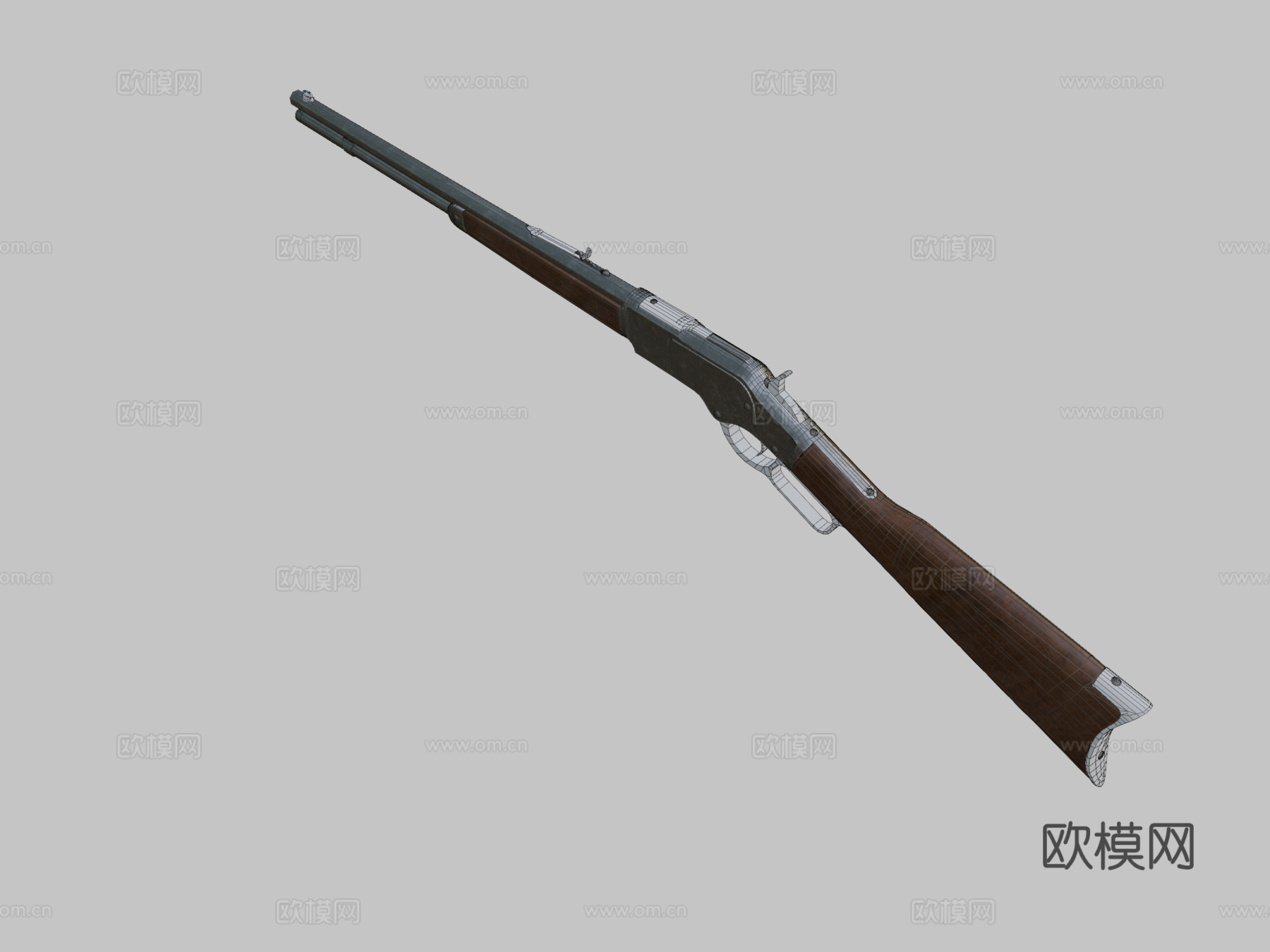 温彻斯特18733d模型