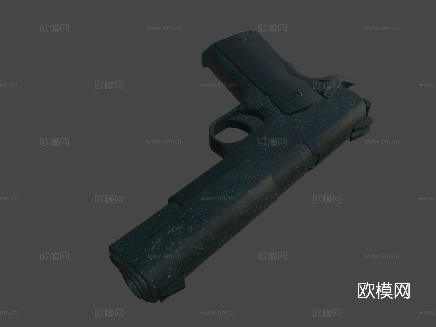 M1911-边缘3d模型