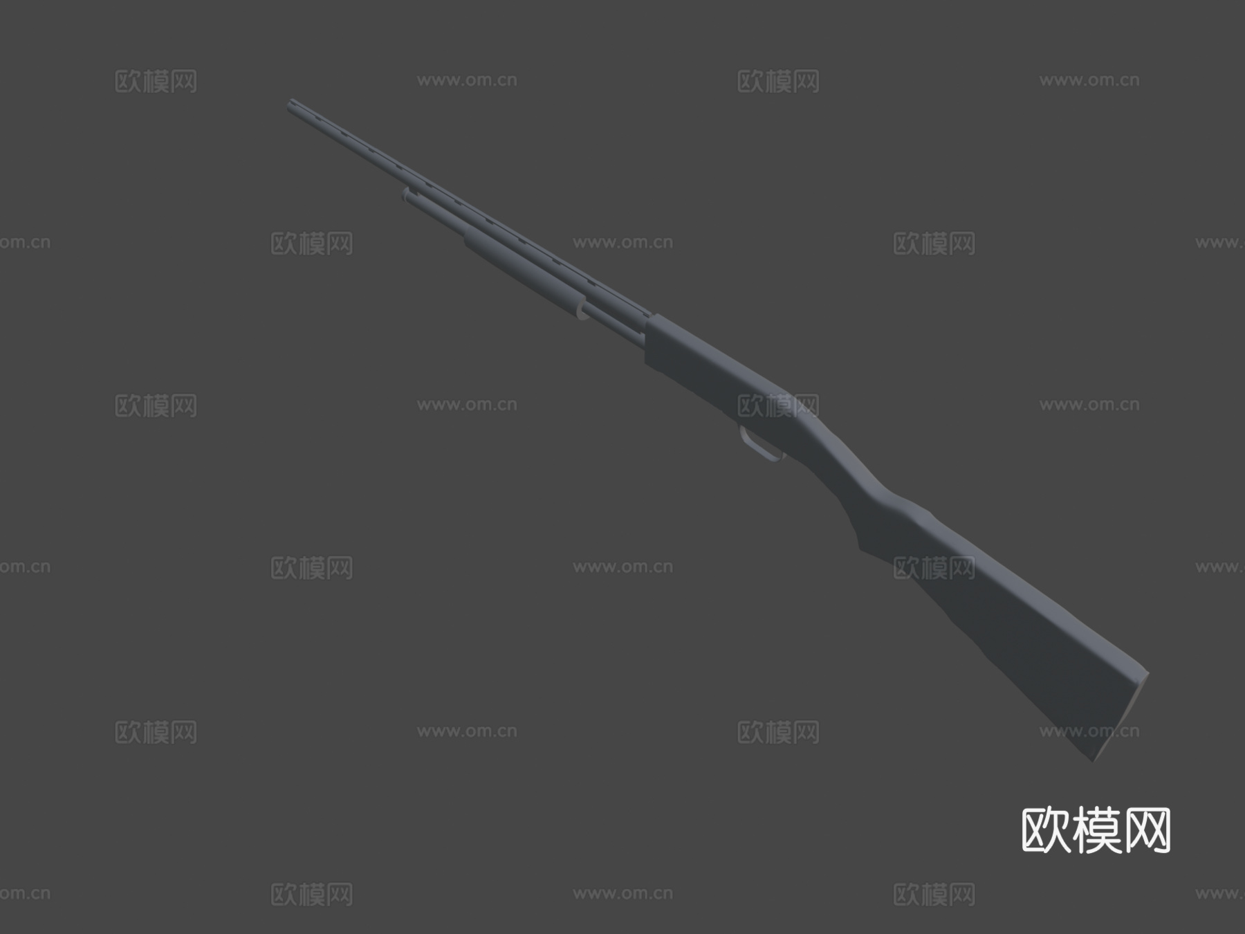 莫斯伯格5003d模型