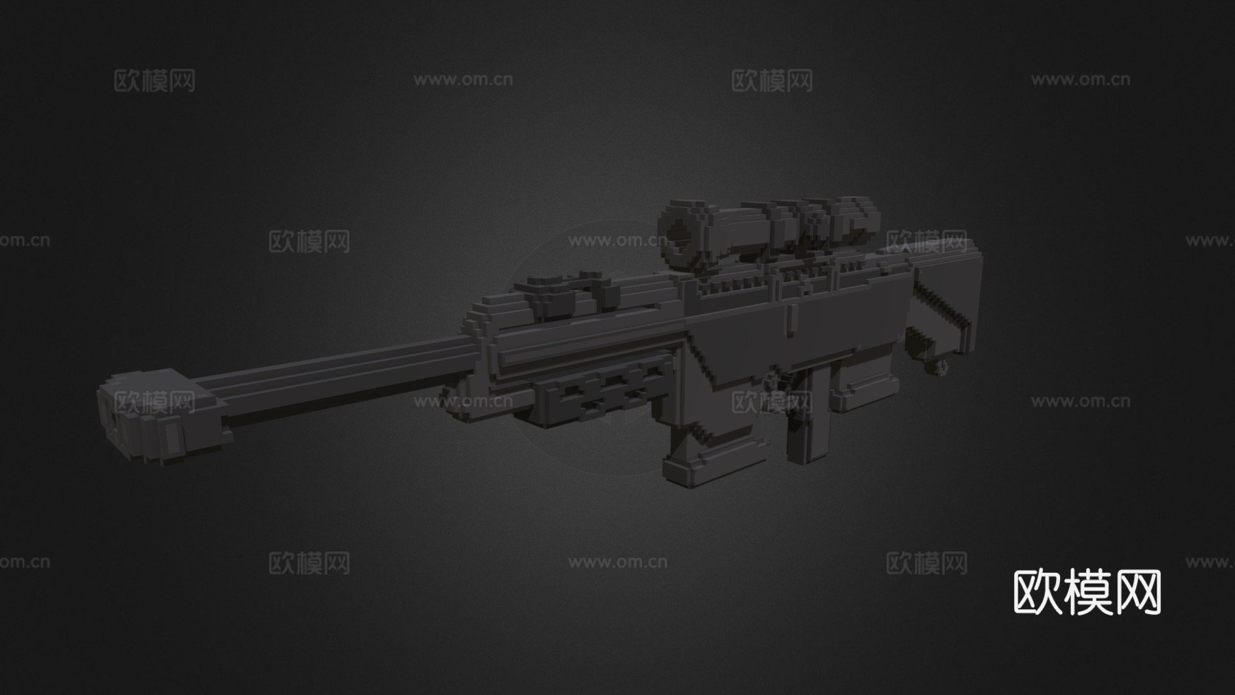 体素DSR-50-漆黑(立方64-128)3d模型