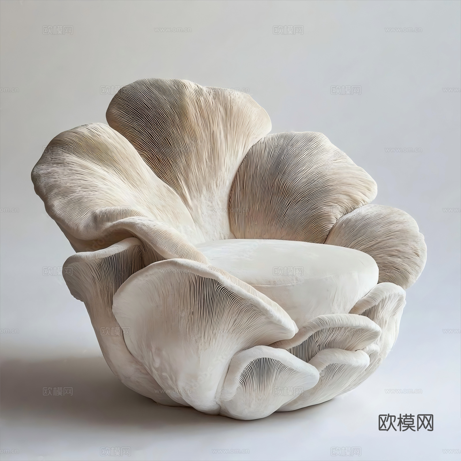 现代异形沙发 懒人沙发 单人沙发 异形沙发 毛绒沙发 软体沙3d模型