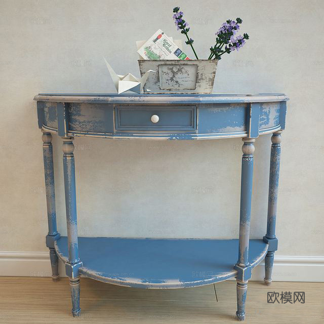端景台3d模型