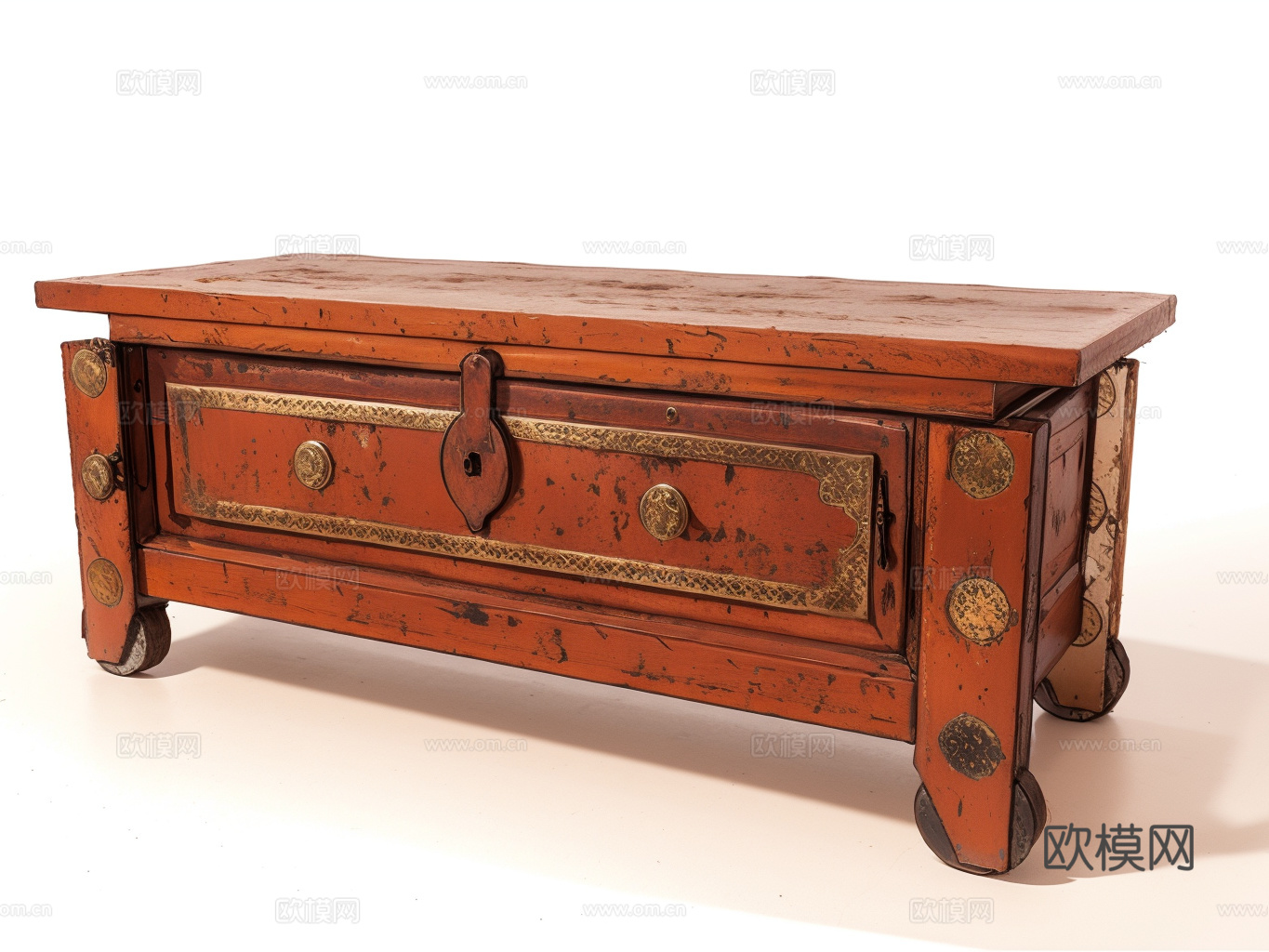 边柜su模型下载（渲染图1）